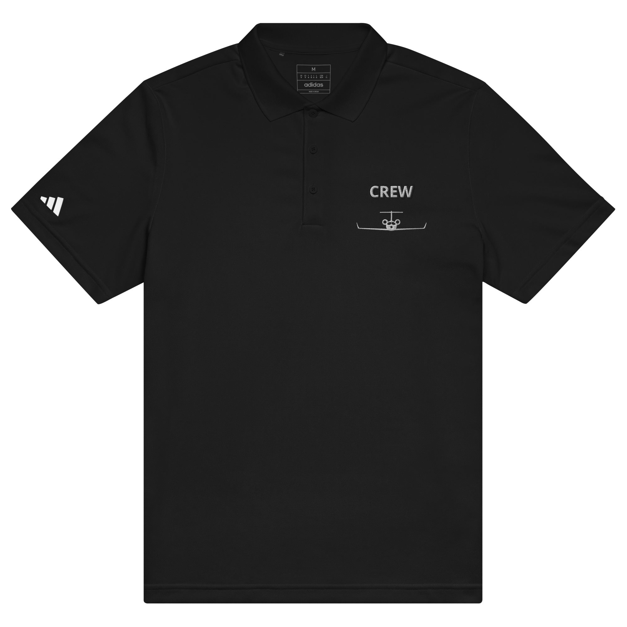 Jet Set Crew Adidas Sport Polo - Prop and Piston