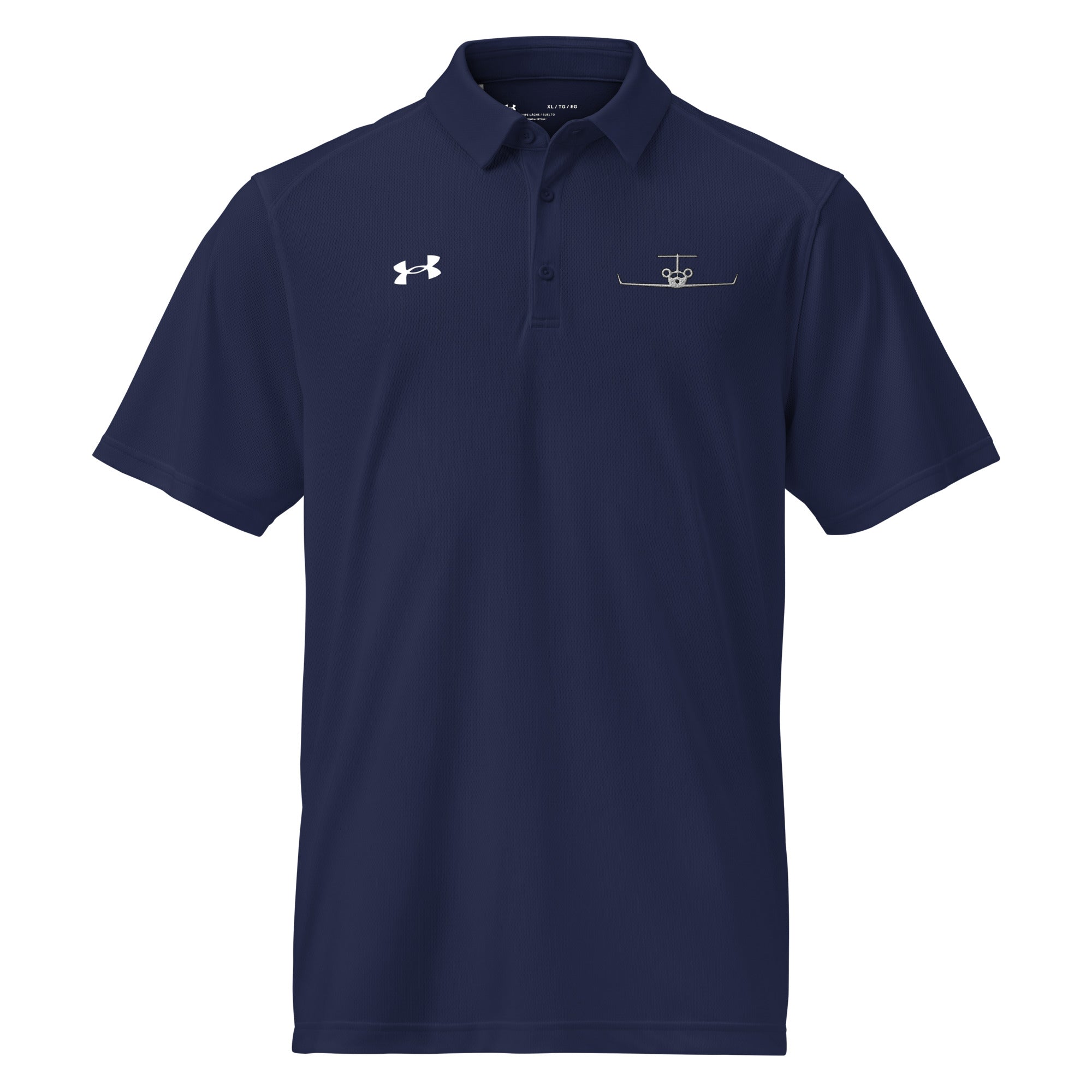 Jet Set Under Armour® men's polo - Prop and Piston