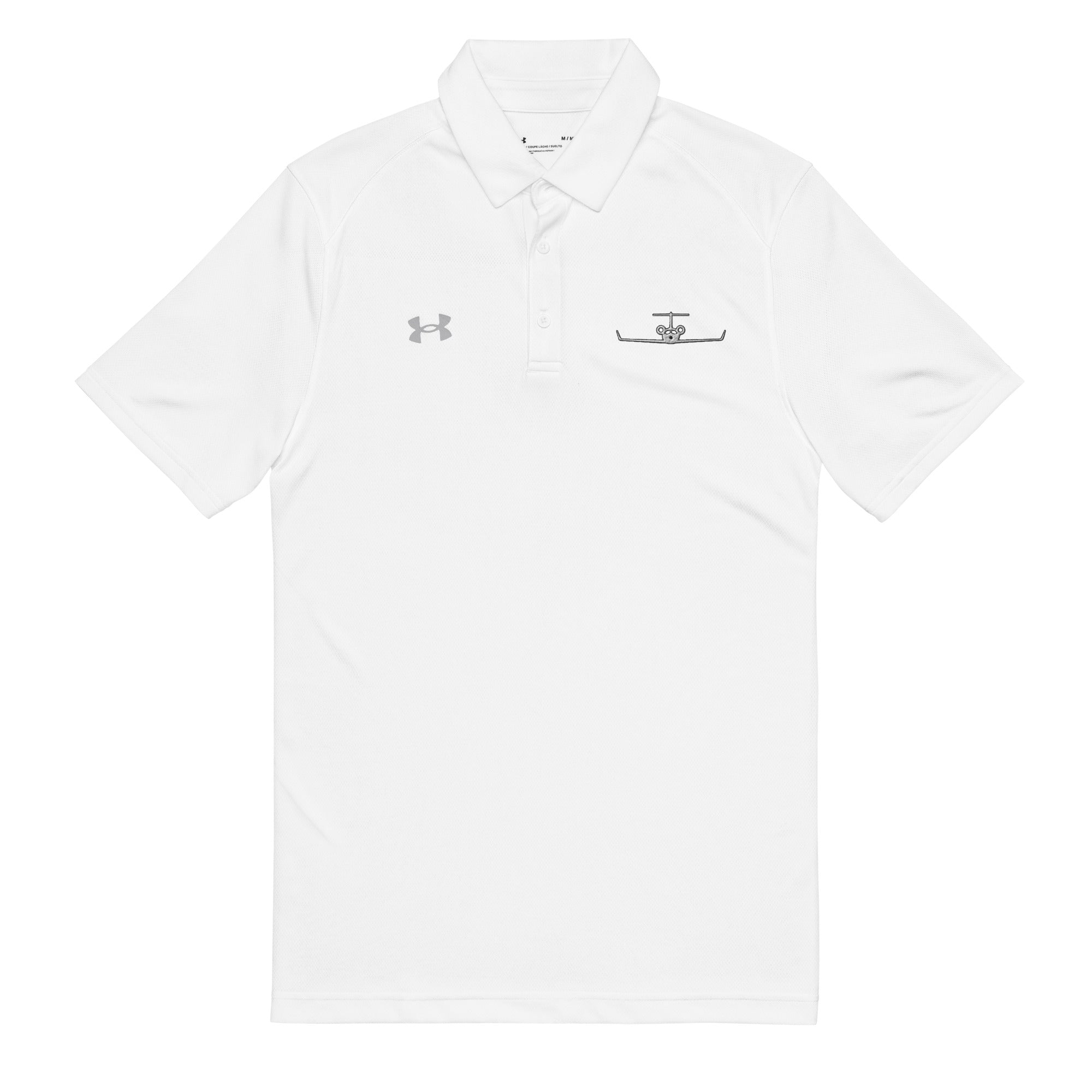 Jet Set Under Armour® men's polo - Prop and Piston