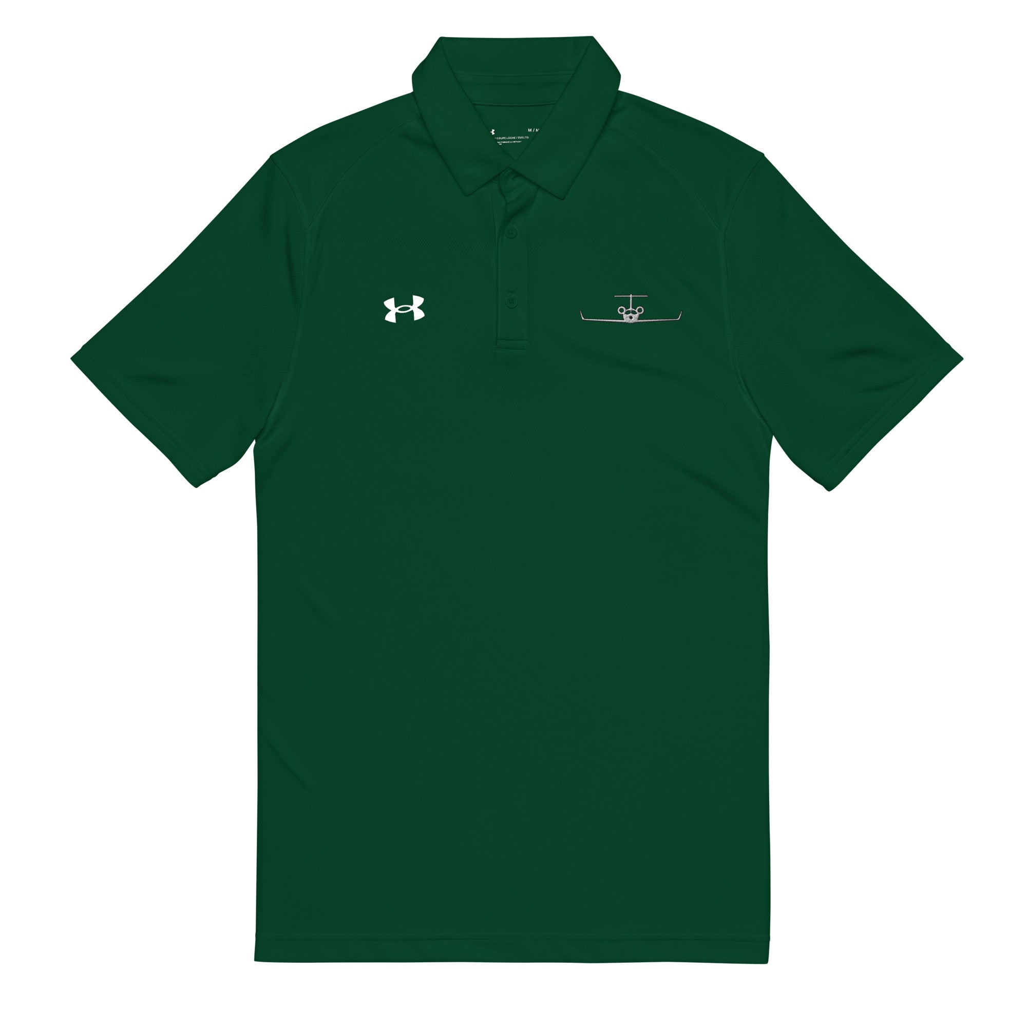 Jet Set Under Armour® men's polo - Prop and Piston