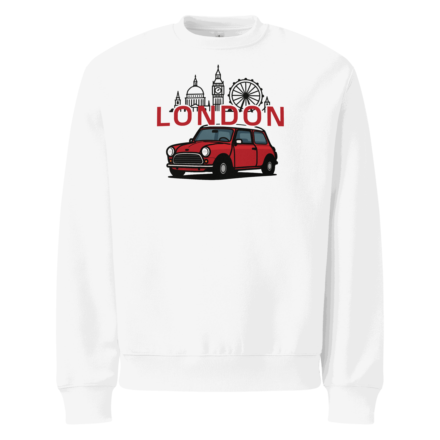 London Cruising Sports Car Sweatshirt - Prop and Piston
