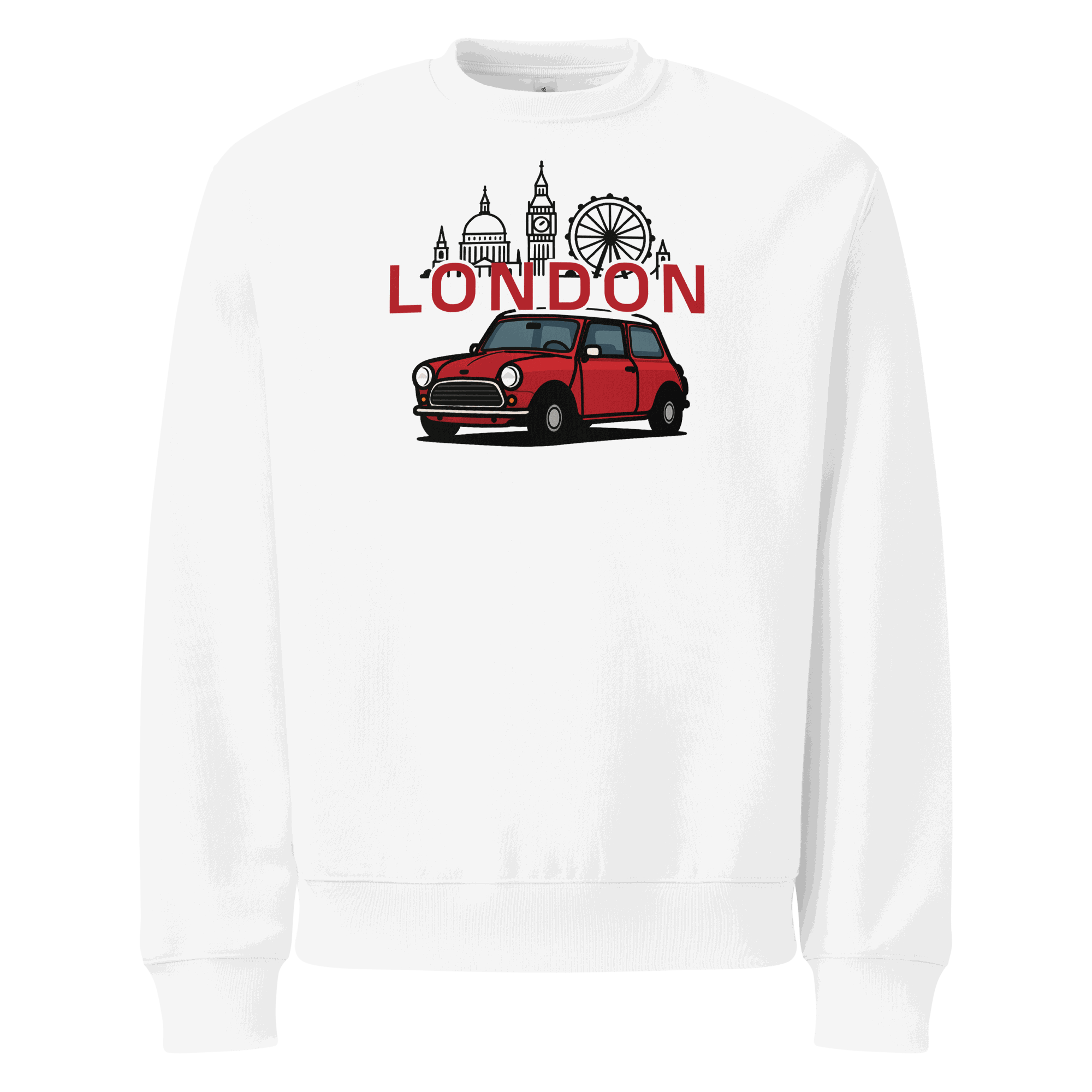 London Cruising Sports Car Sweatshirt - Prop and Piston