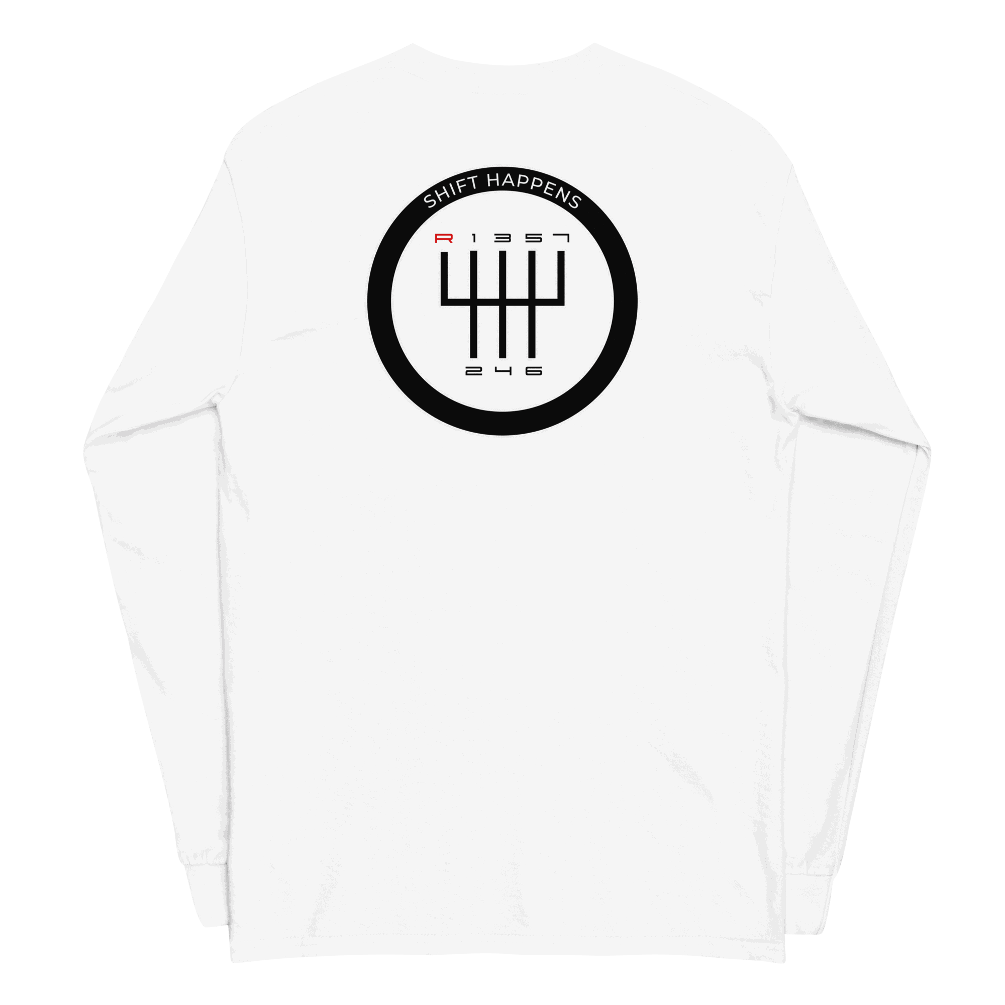 Shift Happens Long Sleeve T-Shirt men&