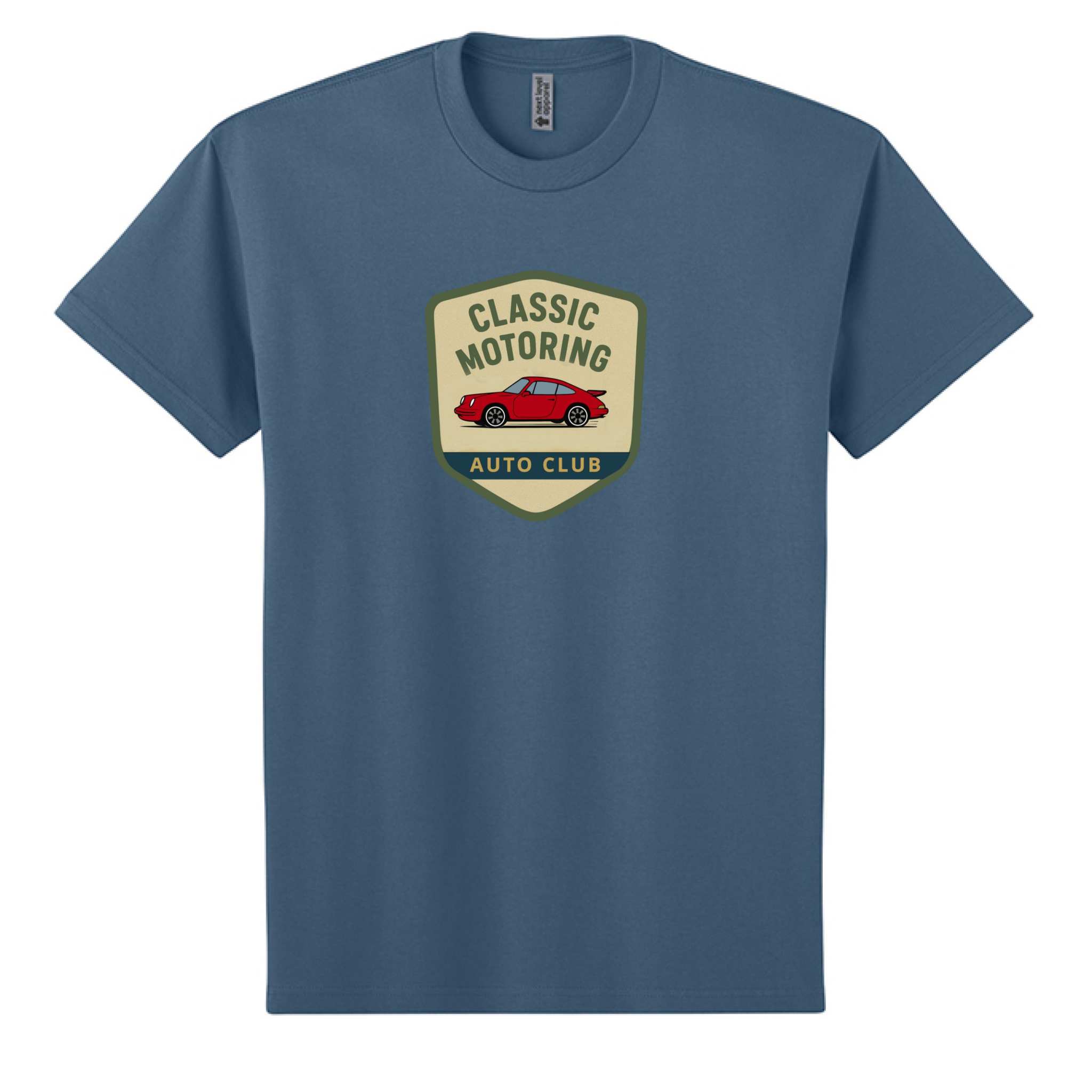 Next Level Apparel unisex heavyweight T-shirt in heather gray with relaxed fit and classic design