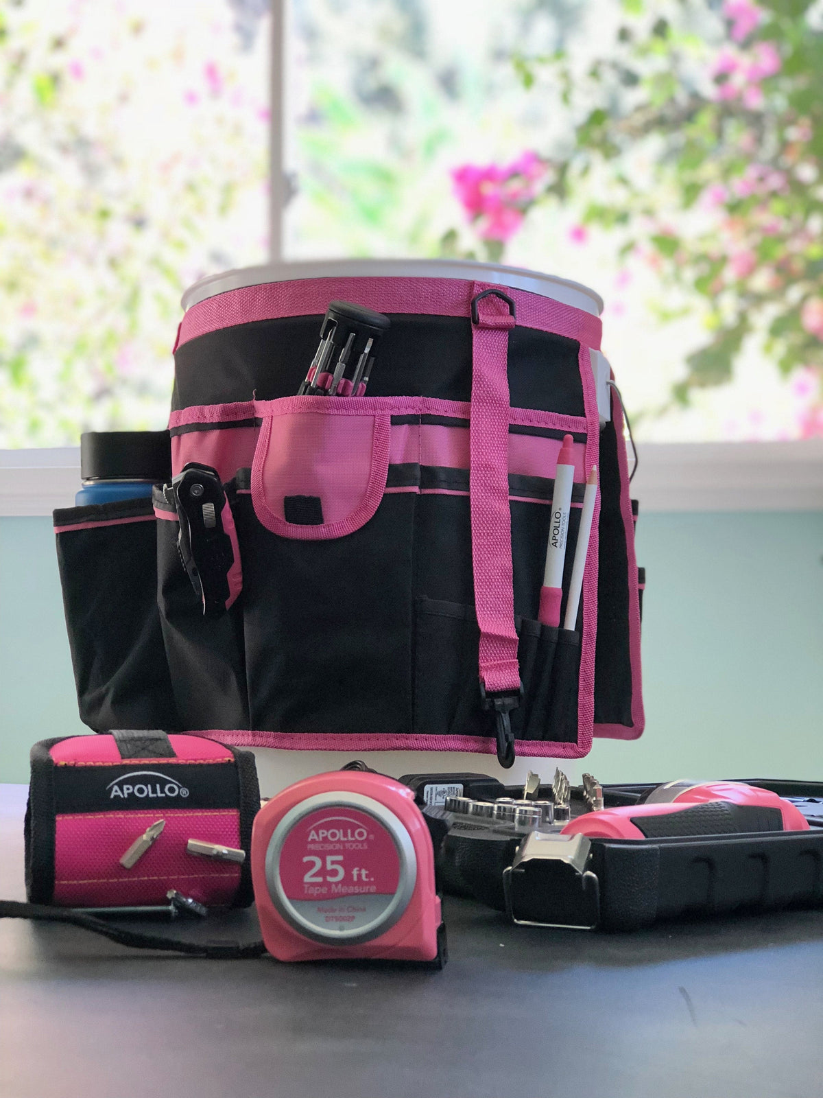 Bucket Organizer - Pink - DT0825P - Prop and Piston