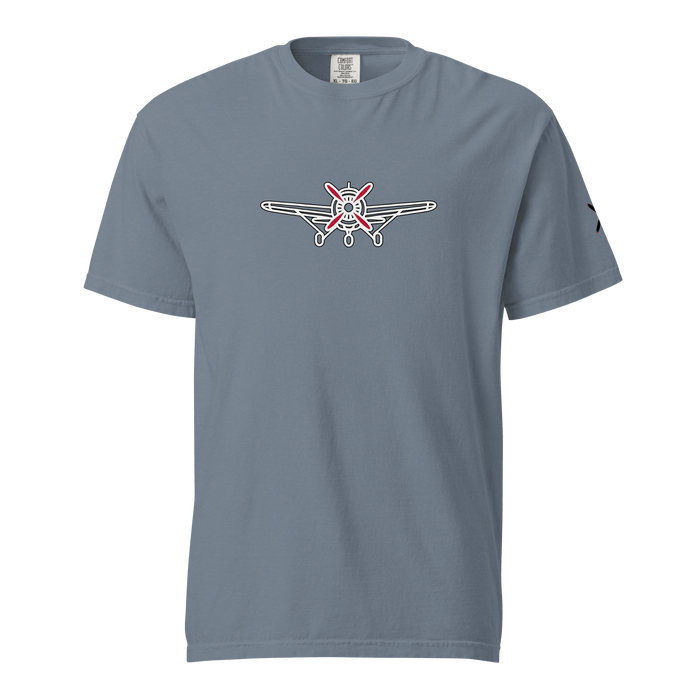 Plane 5 thick structured tee made of 100% ring-spun cotton with relaxed fit and durable stitching