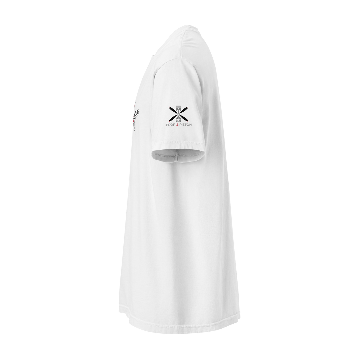 Plane 5 thick structured tee made of 100% ring-spun cotton with relaxed fit and durable stitching