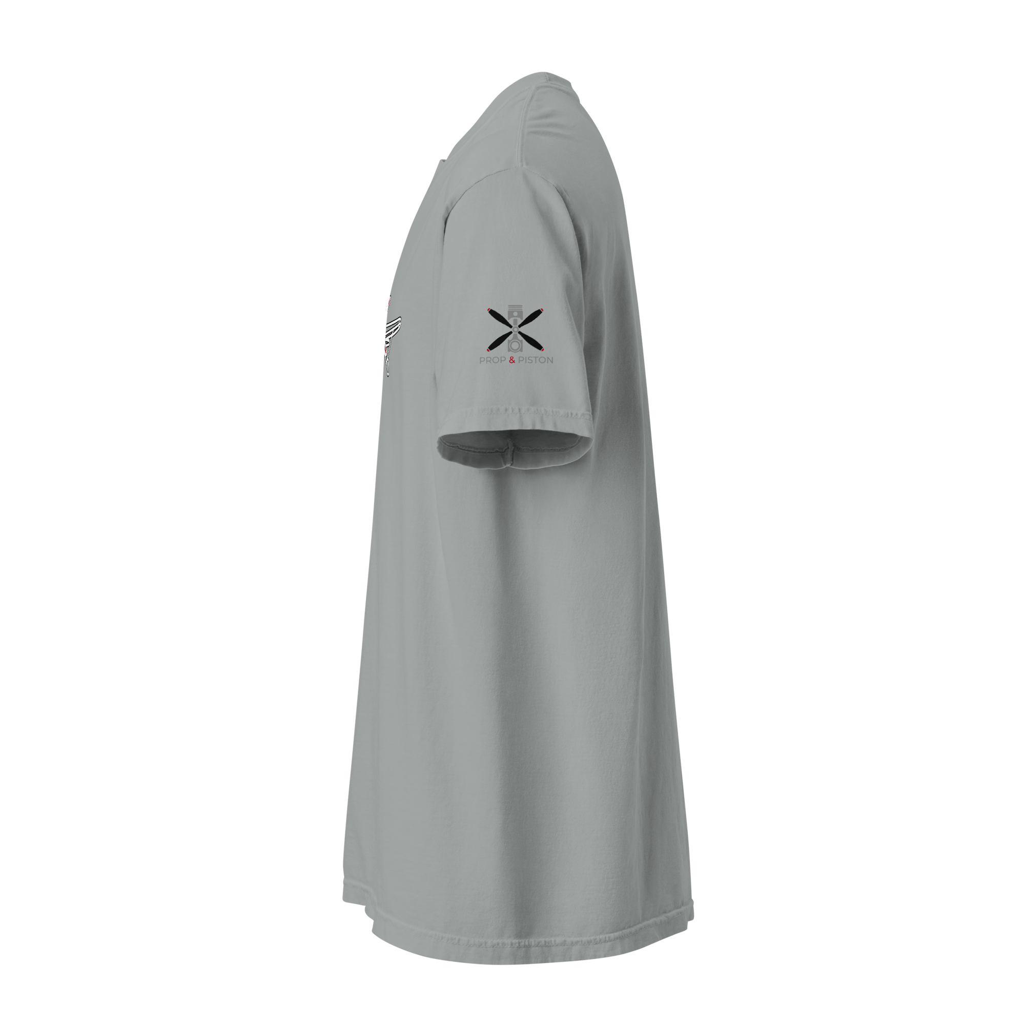 Plane 5 thick structured tee made of 100% ring-spun cotton with relaxed fit and durable double-needle stitching