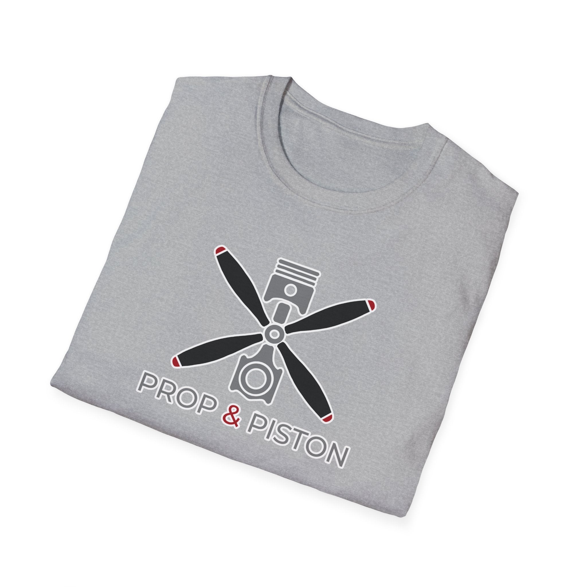 Prop and Piston T-Shirt Unisex Softstyle T-Shirt - Prop and Piston