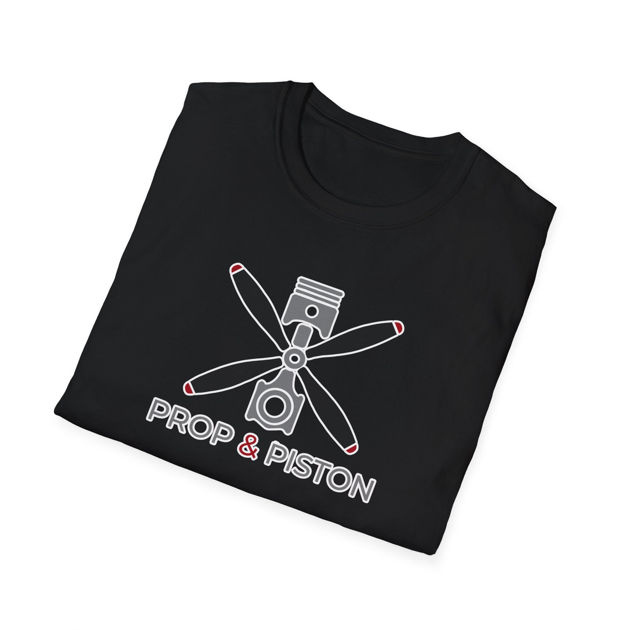 Prop and Piston T-Shirt Unisex Softstyle T-Shirt - Prop and Piston