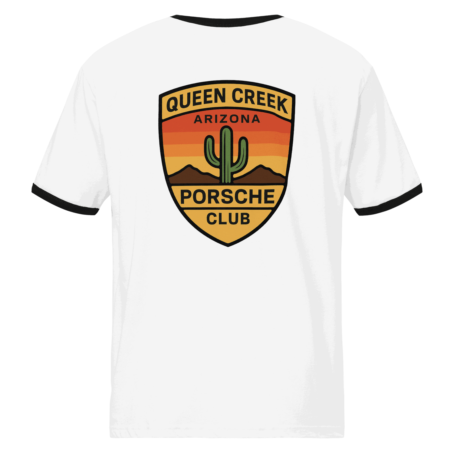 Queen Creek PCAR Club ringer t-shirt - Prop and Piston