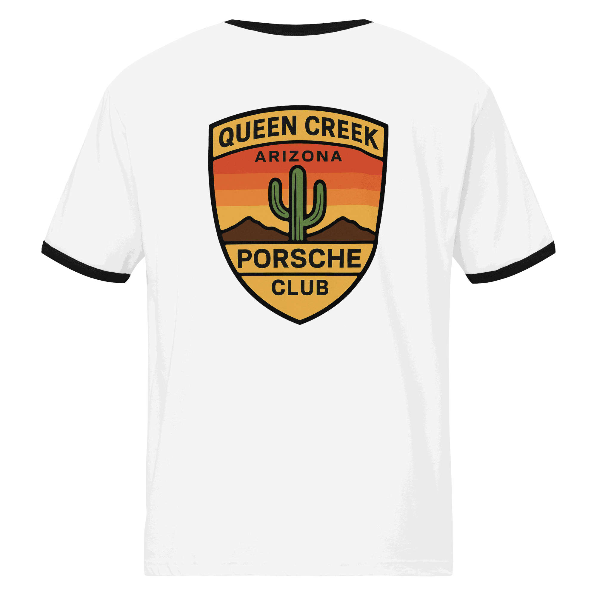 Queen Creek PCAR Club ringer t-shirt - Prop and Piston