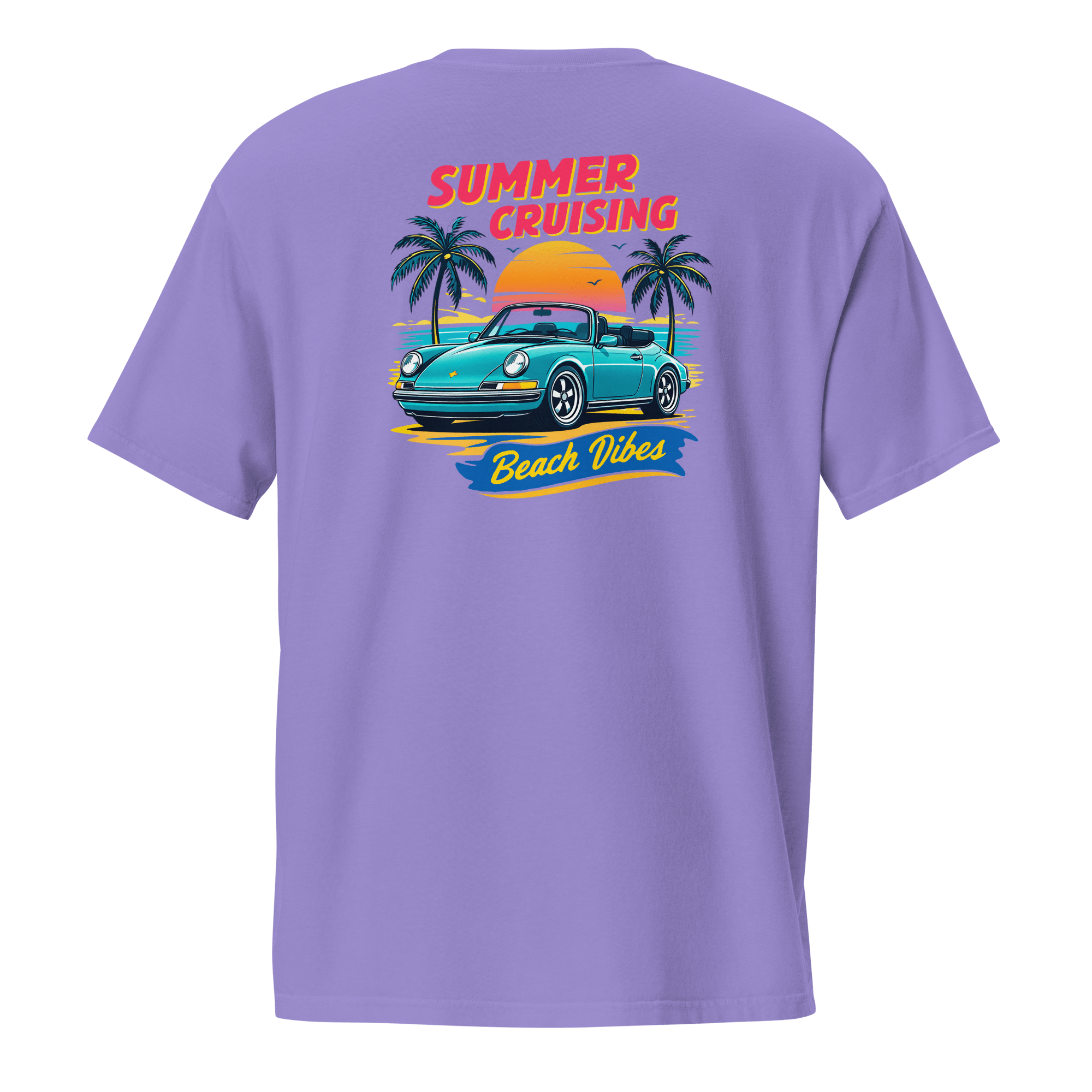 Summer Vibes pocket t-shirt - Prop and Piston