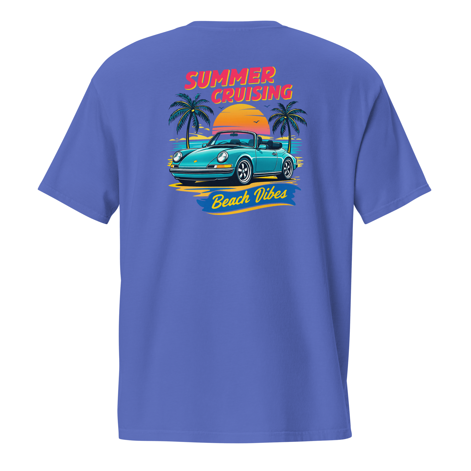 Summer Vibes pocket t-shirt - Prop and Piston