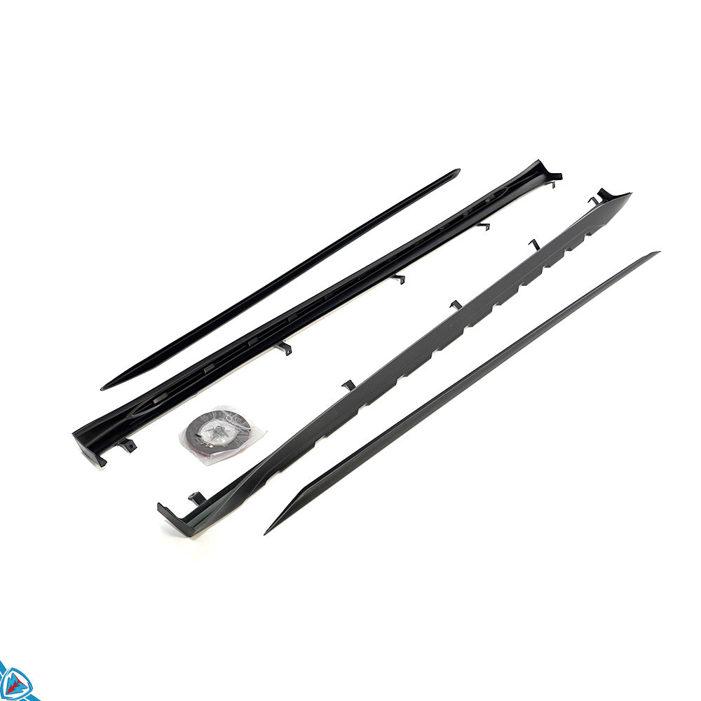 2017-2023 Tesla Model 3 (1st-Gen) ATS Style ABS Plastic Side Skirts | E3Tuning