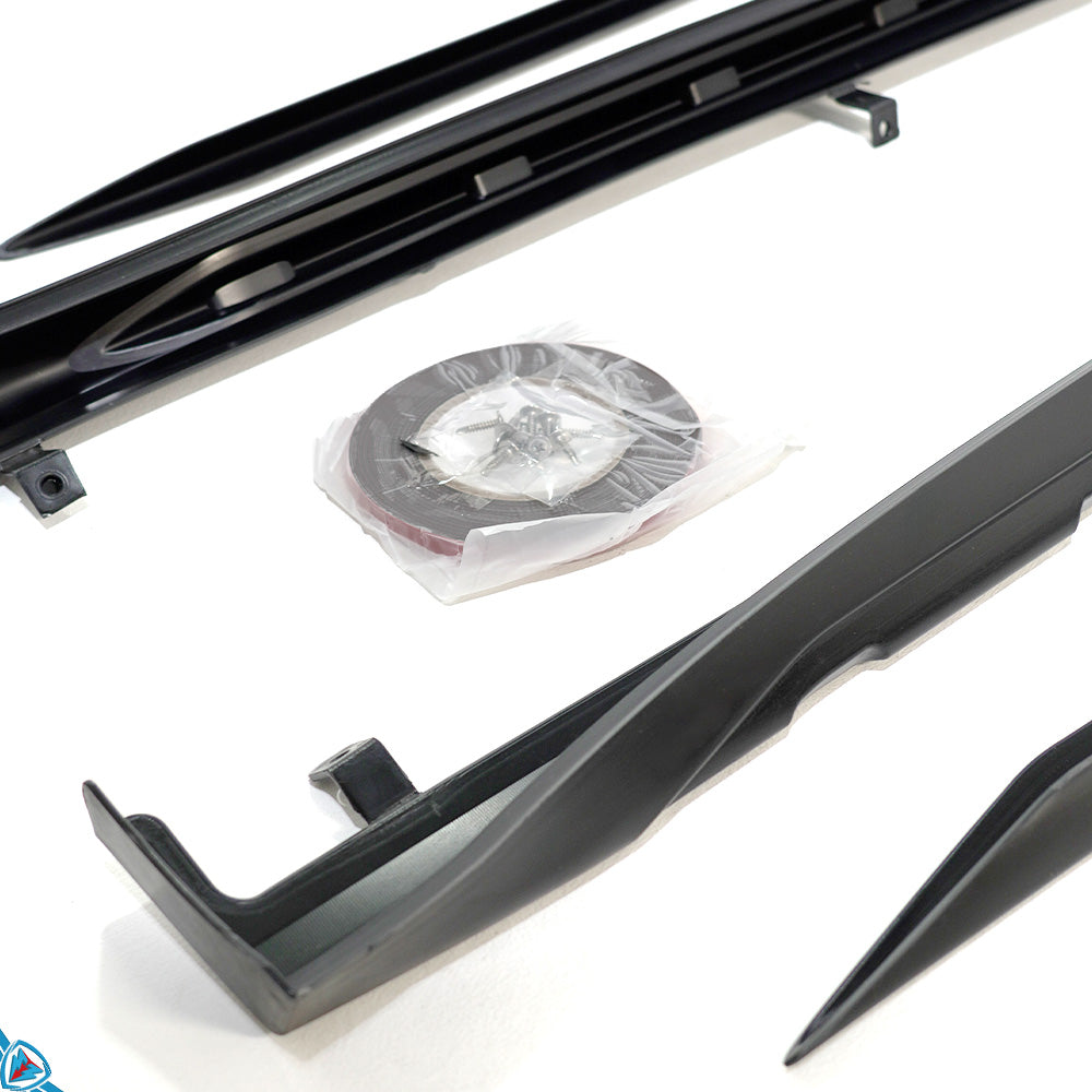 2017-2023 Tesla Model 3 (1st-Gen) ATS Style ABS Plastic Side Skirts | E3Tuning