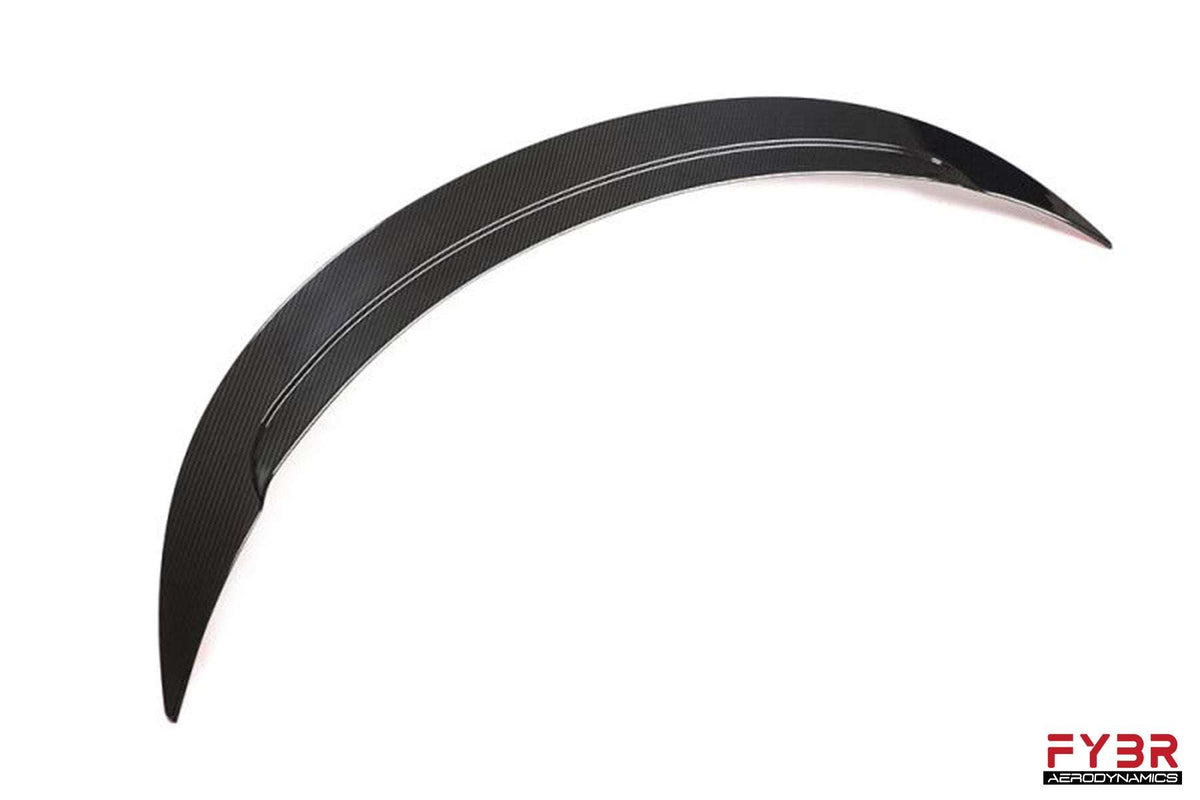 Tesla Model Y AGX Genuine Dry Carbon Fiber Trunk Spoiler | FYBR Aerodynamics - Prop and Piston