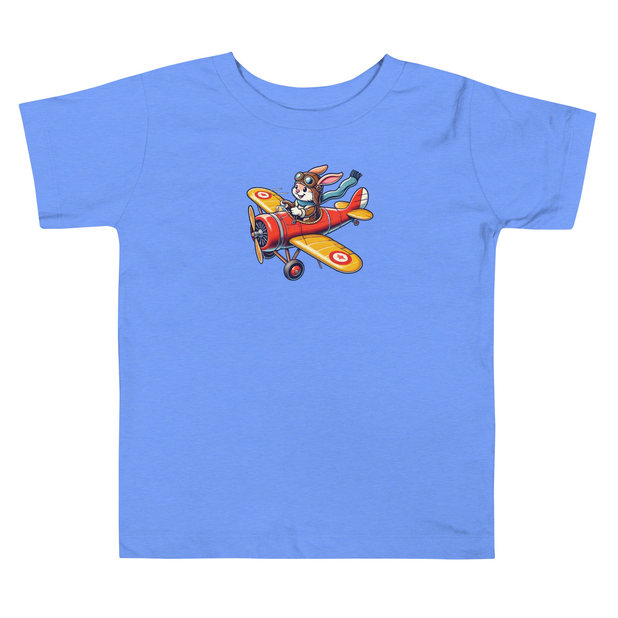 Toddler Short Sleeve Tee Flying Bunny - Prop and Piston