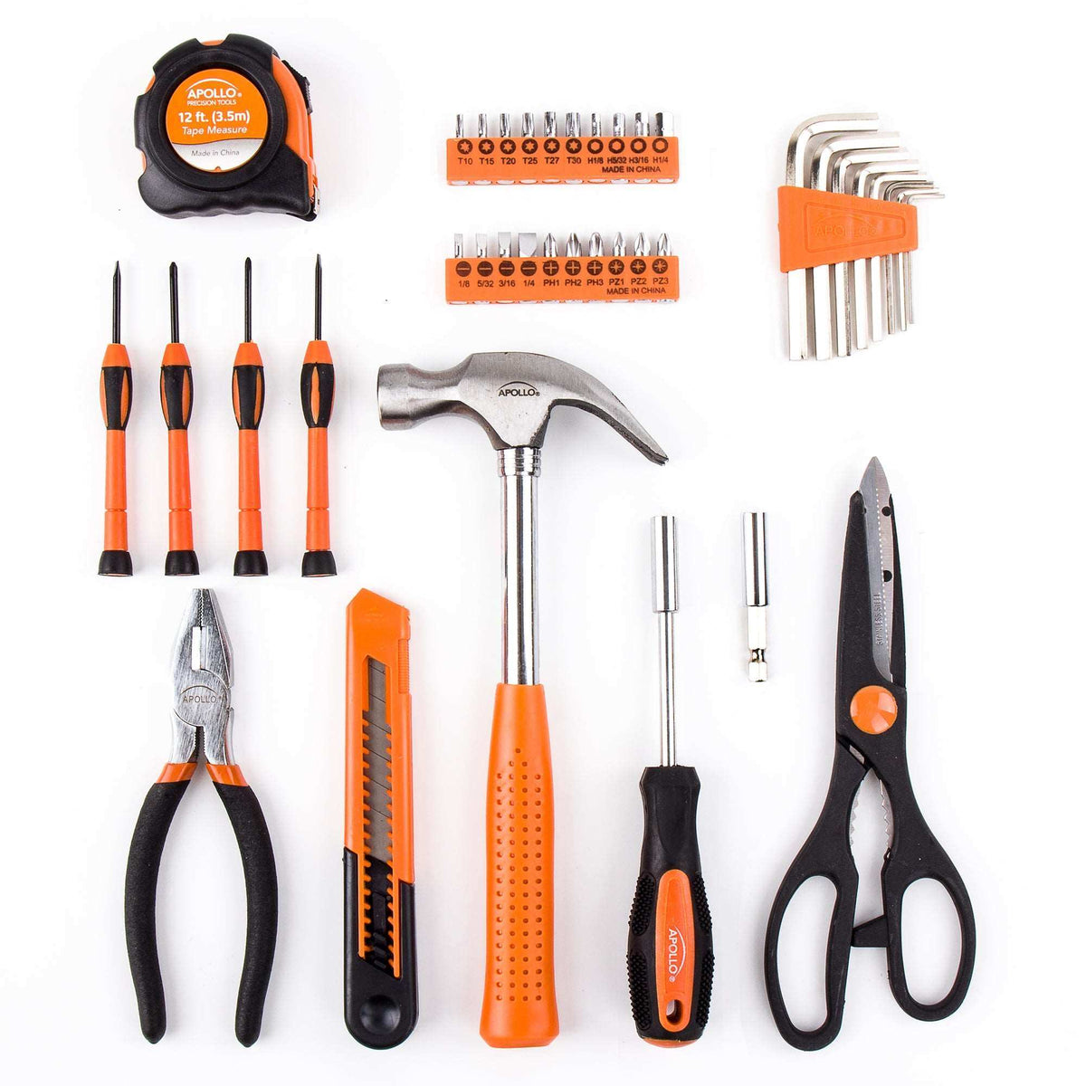 39 Piece General Tool Kit - DT9706OR - Prop and Piston
