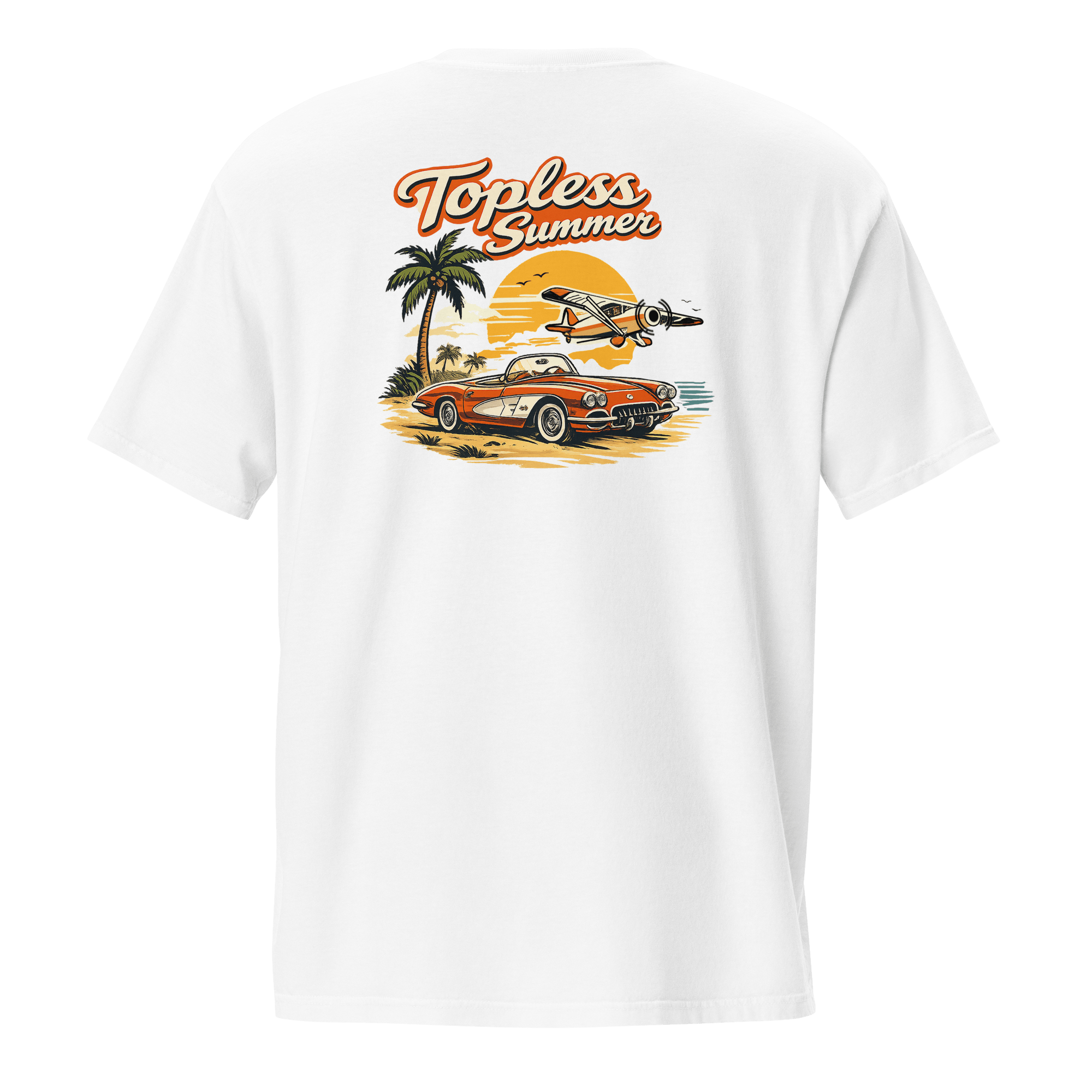 Topless Summer pocket t-shirt - Prop and Piston