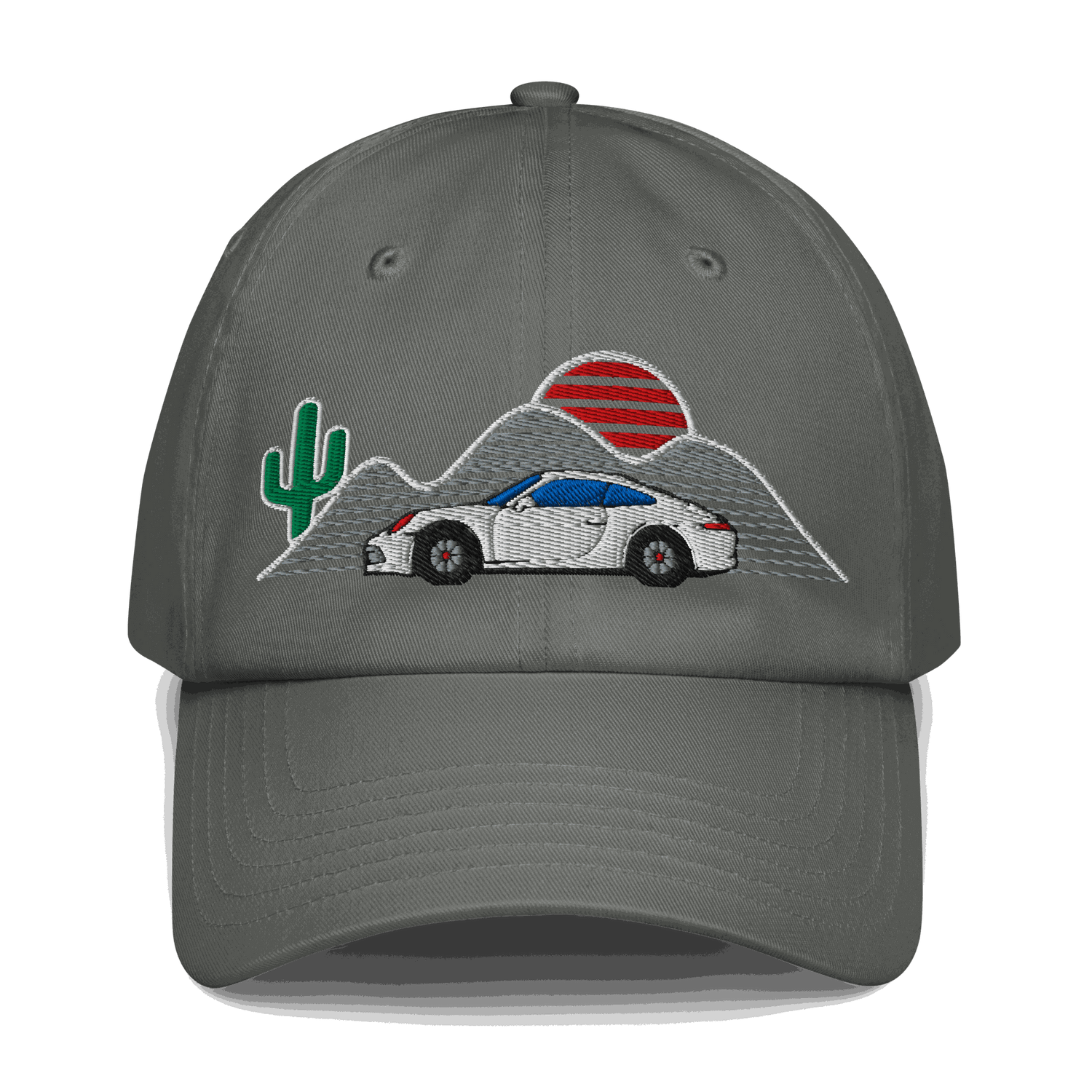 Retro classic car sunset baseball hat | Vintage Car & Road Trip Style