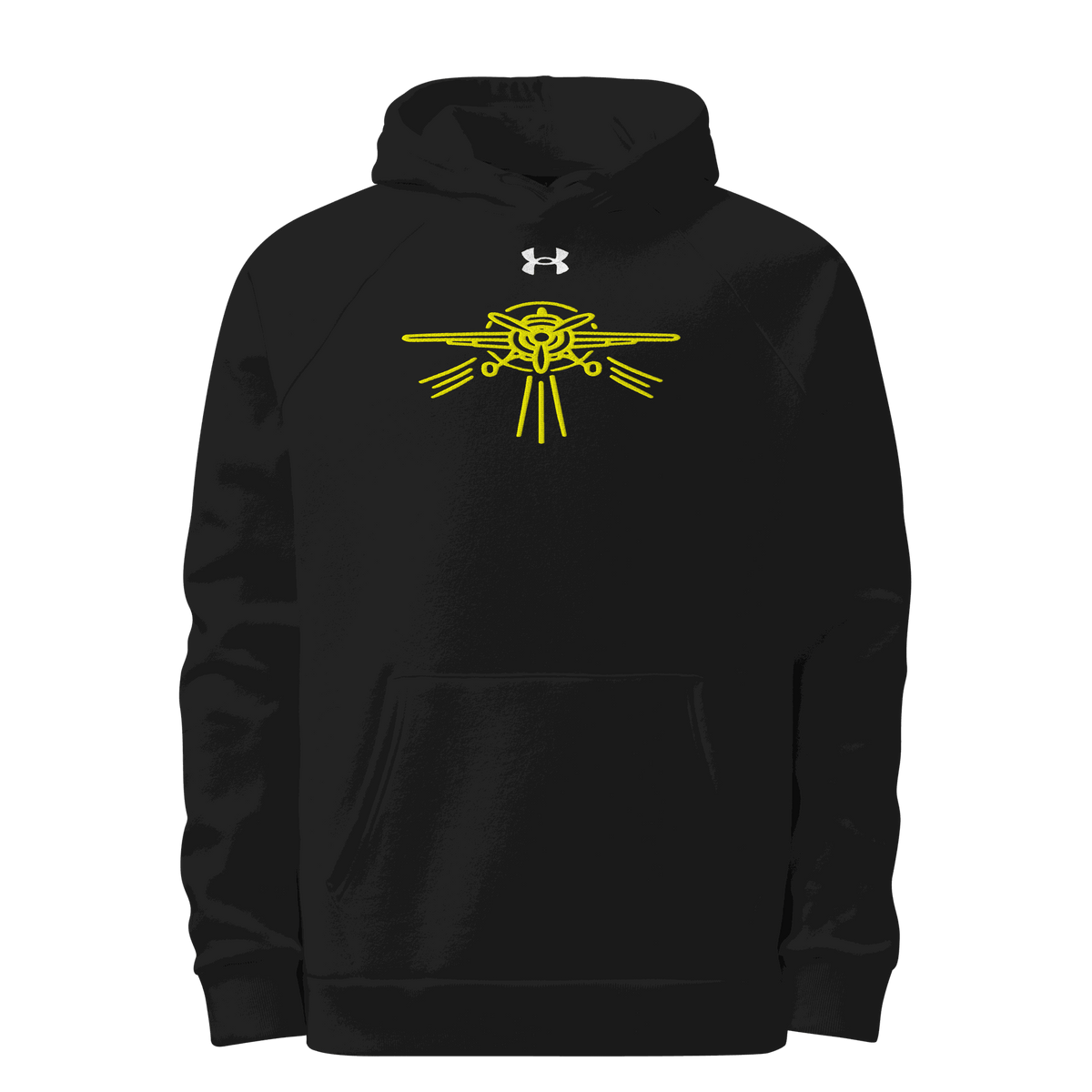 Prop Plane Under Armour® hoodie in soft fleece with logo and relaxed fit
