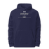 Under Armour Pilot hoodie navy blue with front pouch and embroidered logo