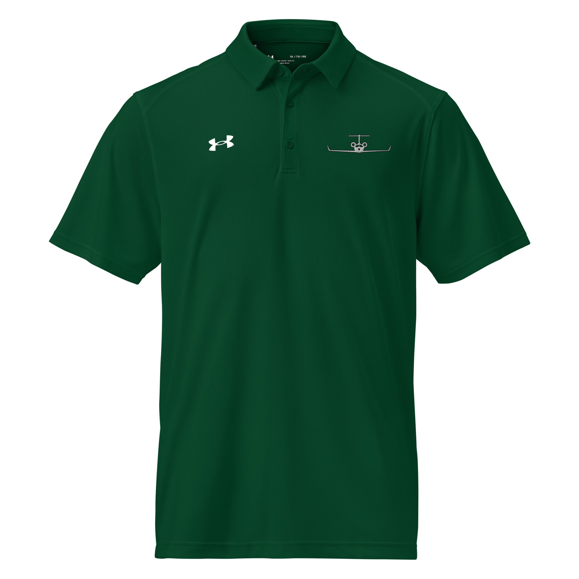 Jet Set Under Armour® men's polo - Prop and Piston