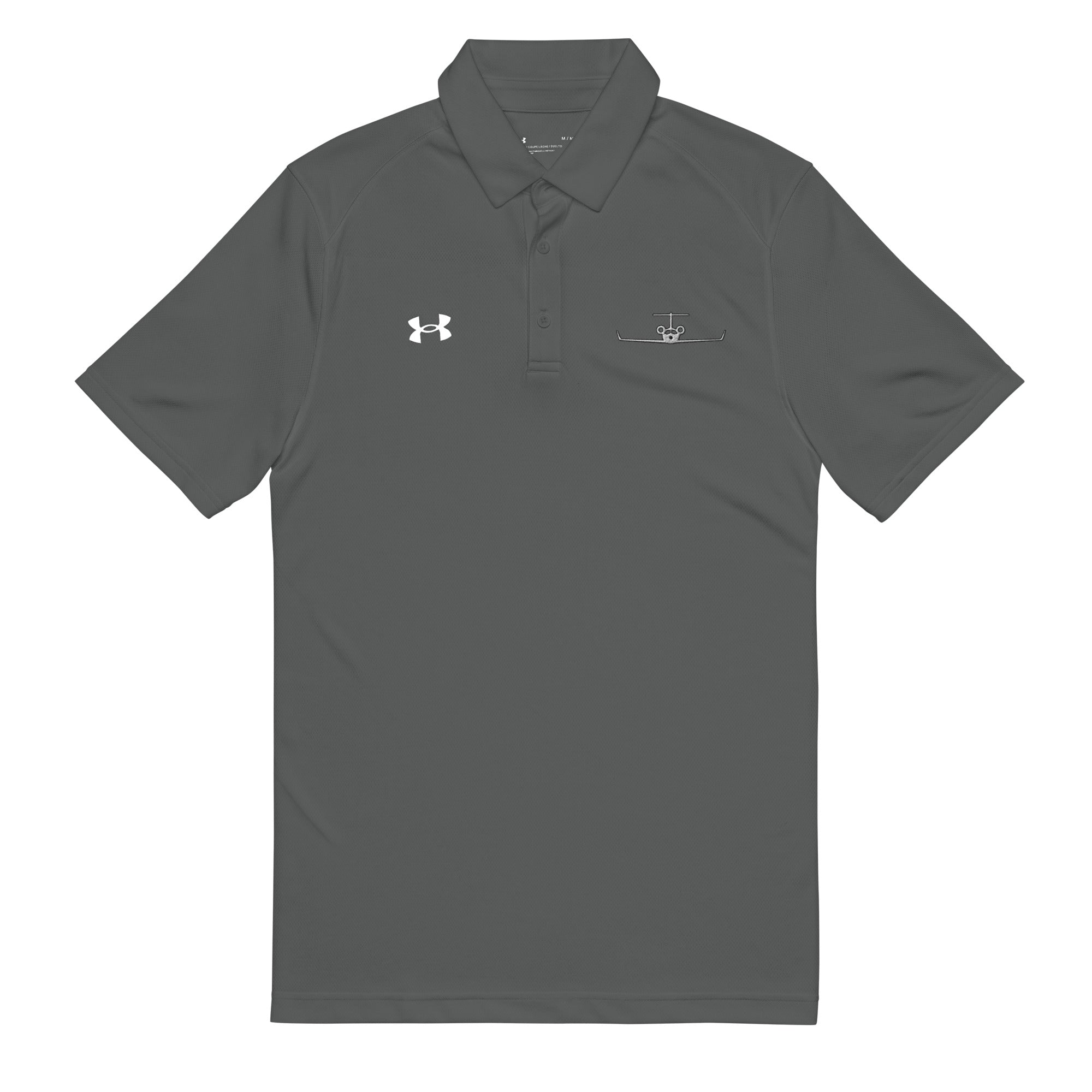 Jet Set Under Armour® men's polo - Prop and Piston