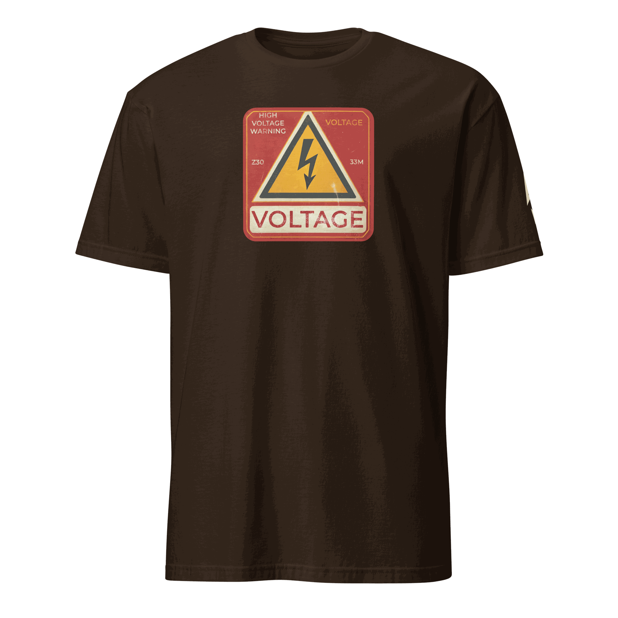 High Voltage Warning Sign T-shirt
