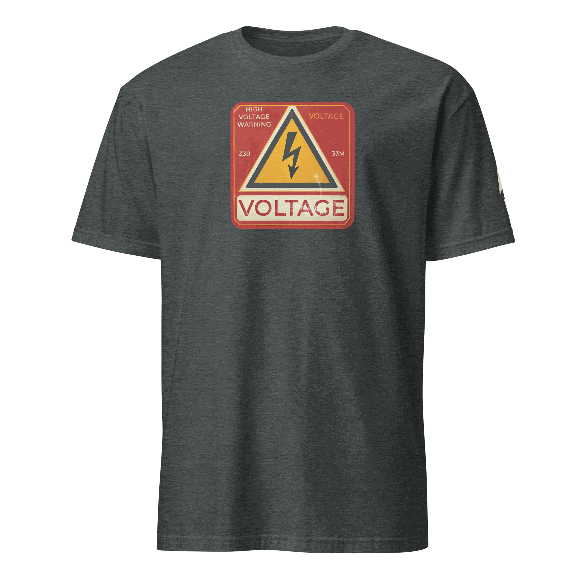 High Voltage Warning Sign T-shirt