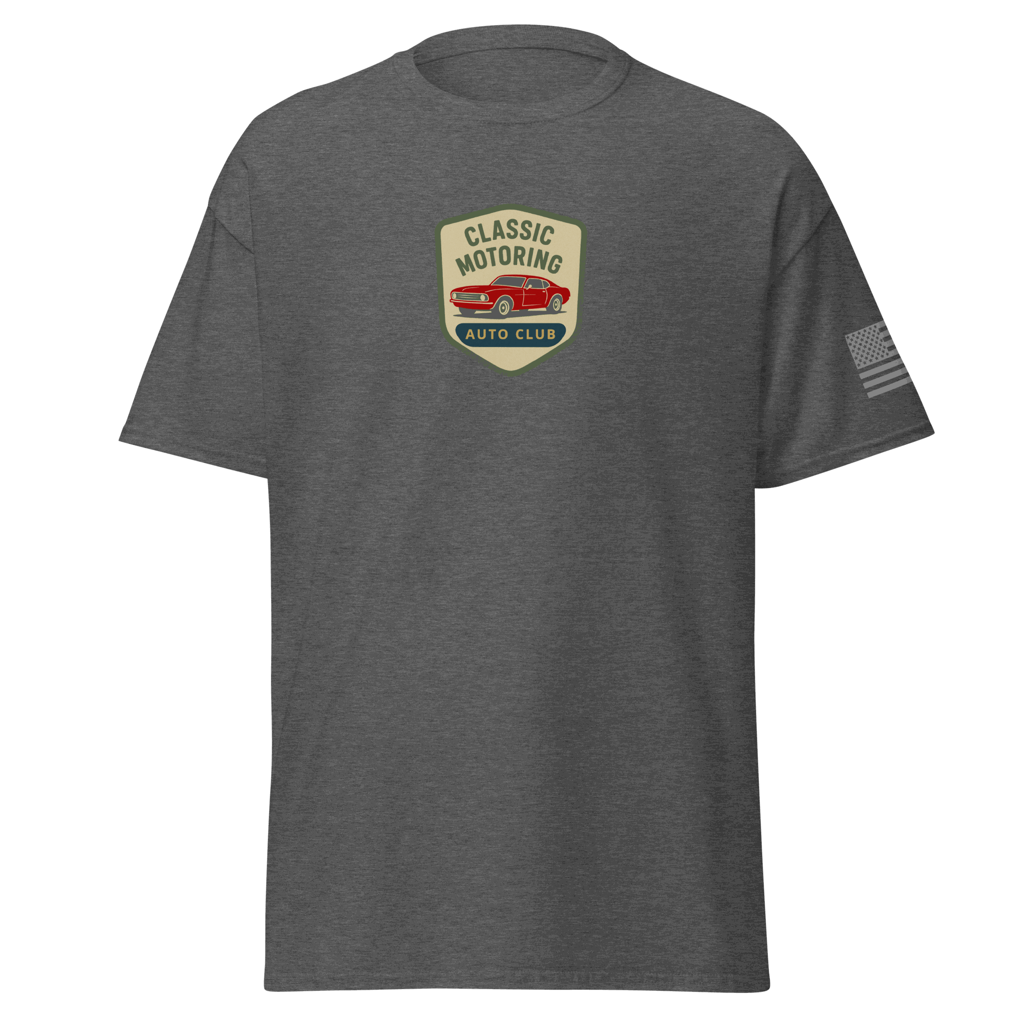 Product mockup Classic Motoring cotton t-shirt - Unisex, Trendy & Comfortable Tee