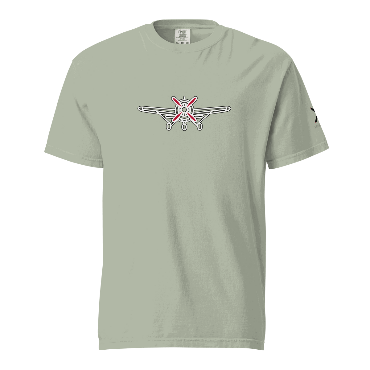 Plane 5 thick structured tee made of 100% ring-spun cotton with relaxed fit and durable stitching