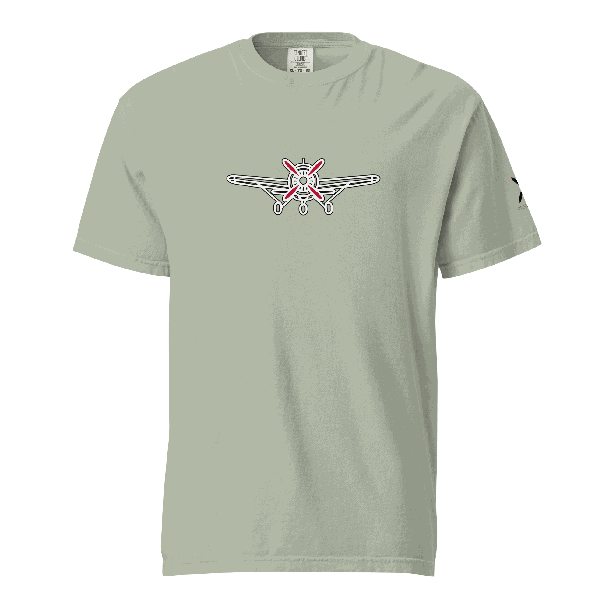 Plane 5 thick structured tee made of 100% ring-spun cotton with relaxed fit and durable stitching