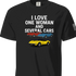 Funny t-shirt Love one woman several cars t-shirt Car Guy Gift