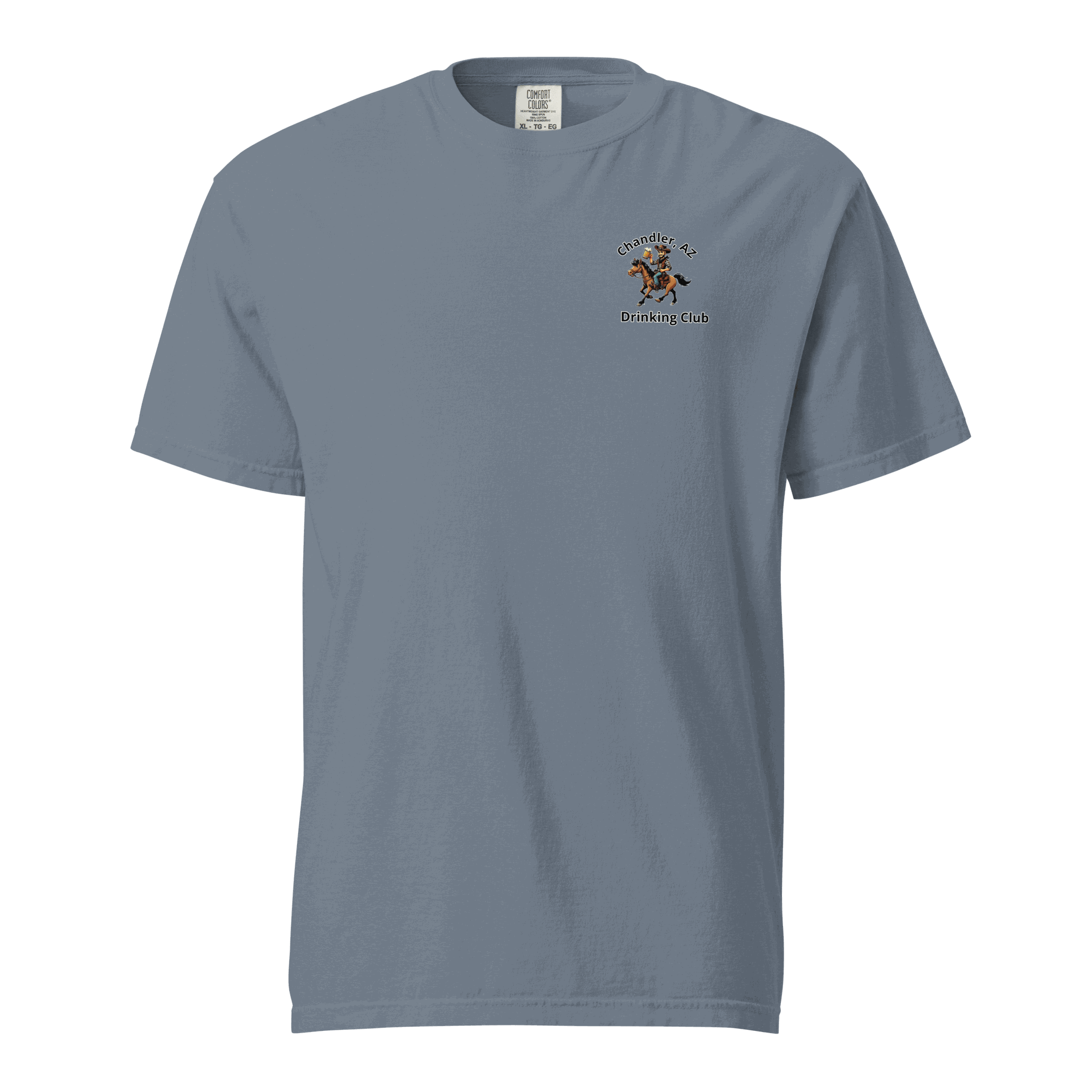 Custom City Cowboy Horse Beer unisex heavyweight t-shirt with horse and beer design