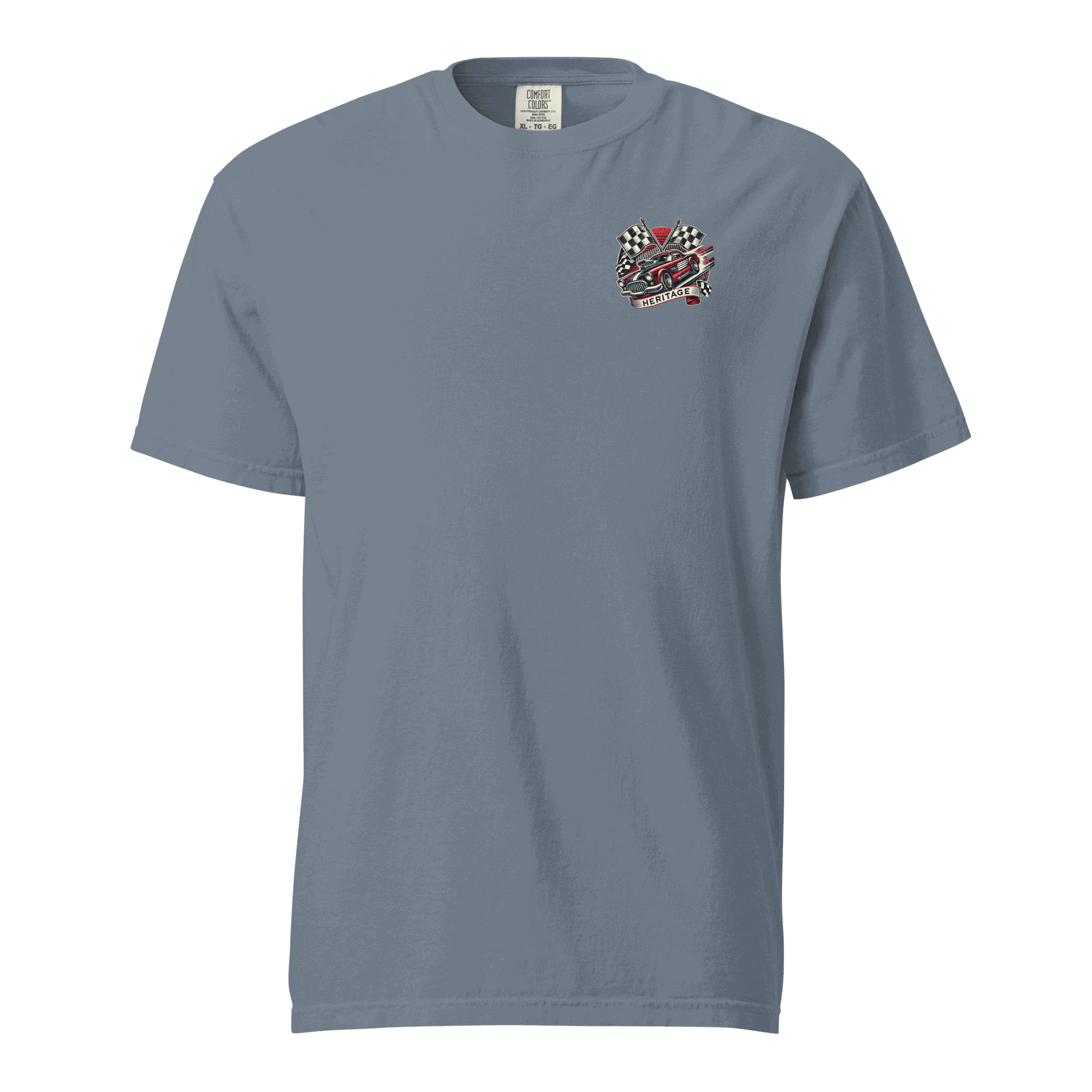 Heritage Classic Car heavyweight unisex t-shirt made of 100% ring-spun cotton