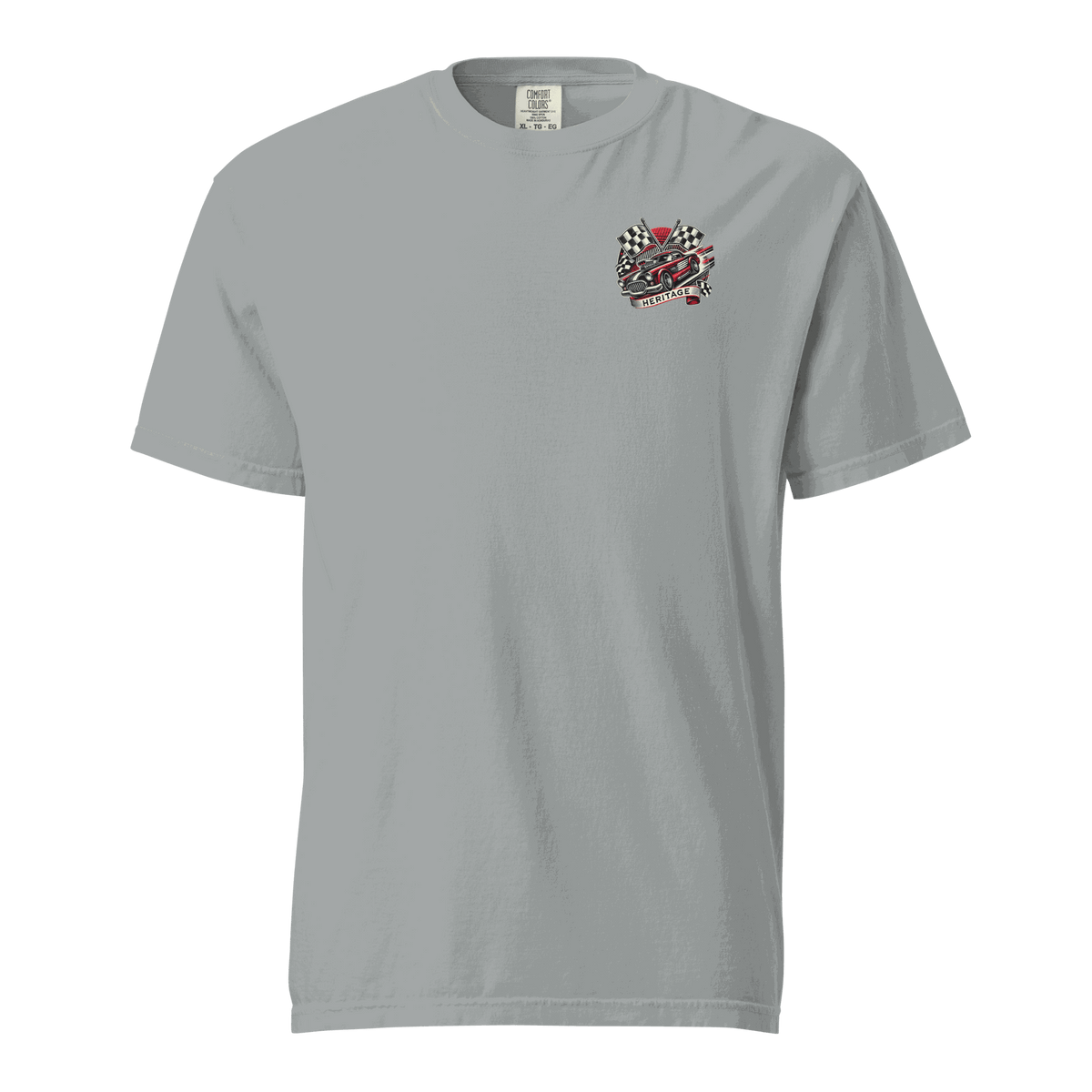 Heritage Classic Car heavyweight unisex t-shirt made of 100% ring-spun cotton with relaxed fit