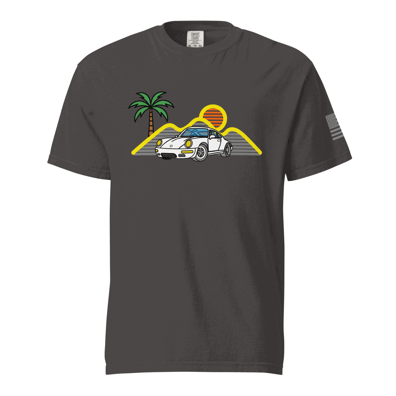 Sports Car Sunset Sports Car T-Shirt