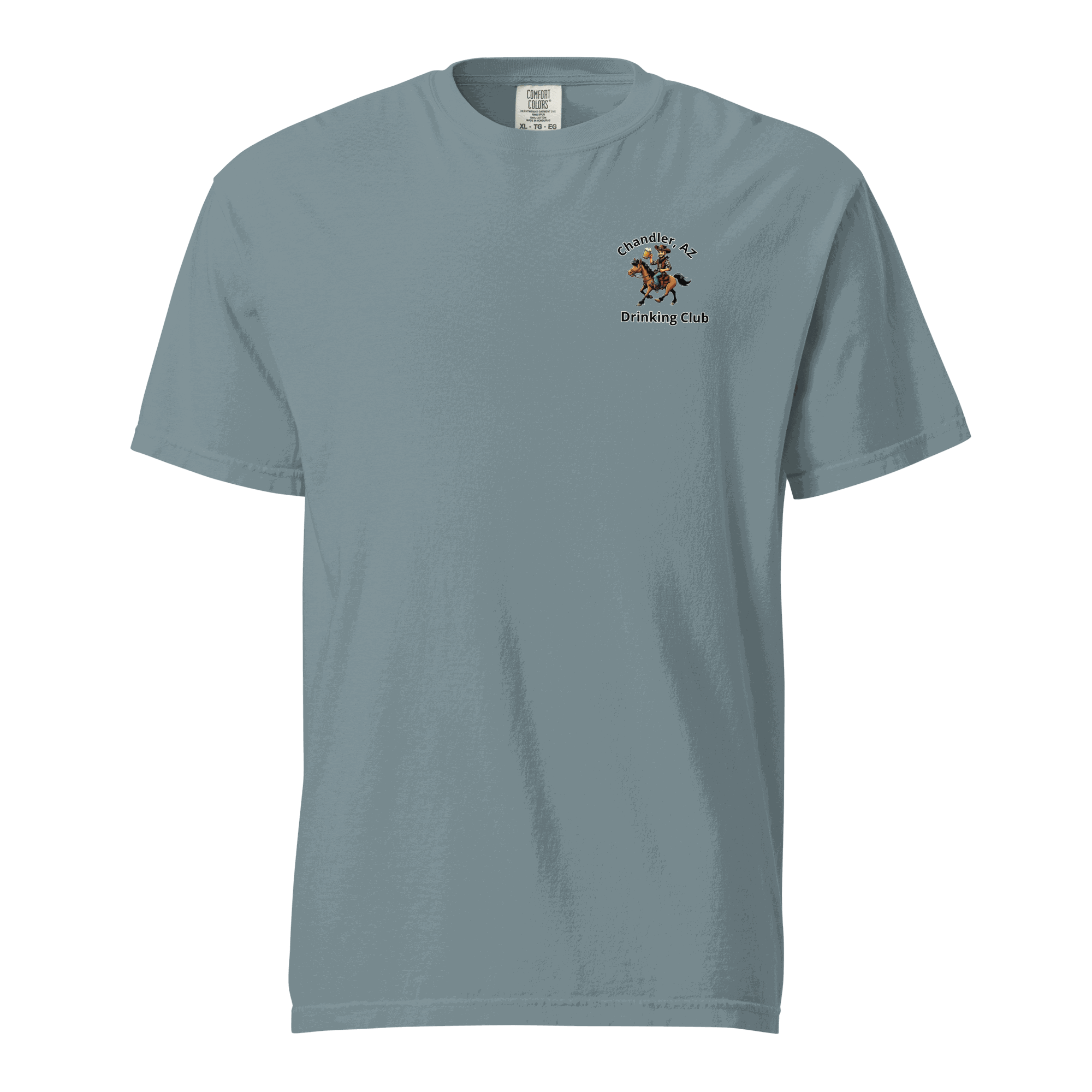 Custom City Cowboy Horse Beer unisex heavyweight t-shirt with horse and beer design