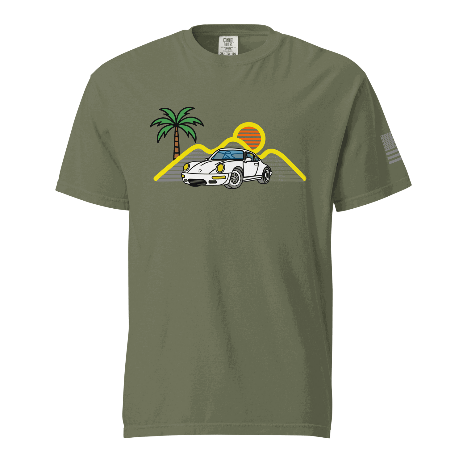 Sports Car Sunset Sports Car T-Shirt