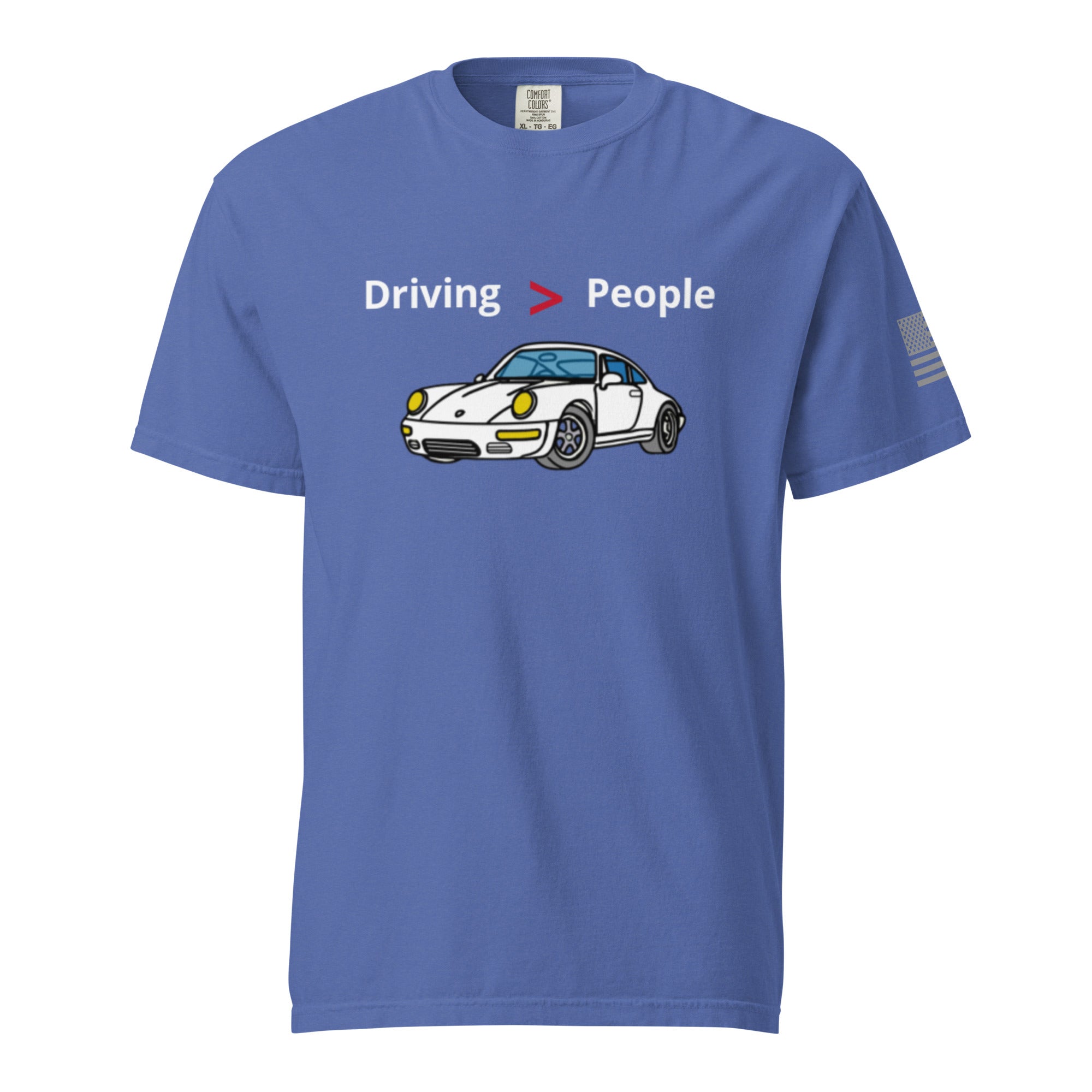 Bold graphic print sarcastic statement teec