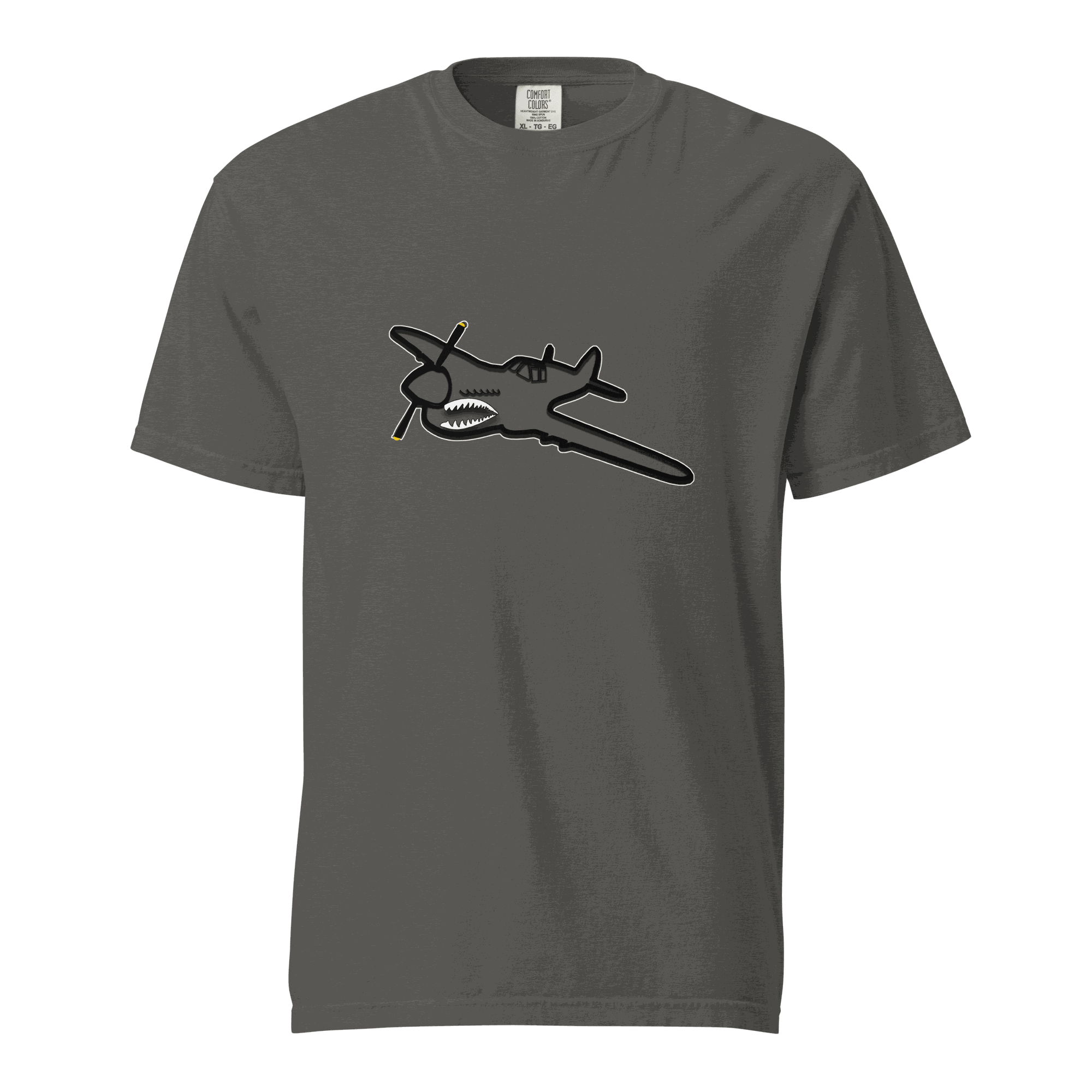 Fighter SP unisex heavyweight ring-spun cotton t-shirt with relaxed fit and durable double-needle stitching