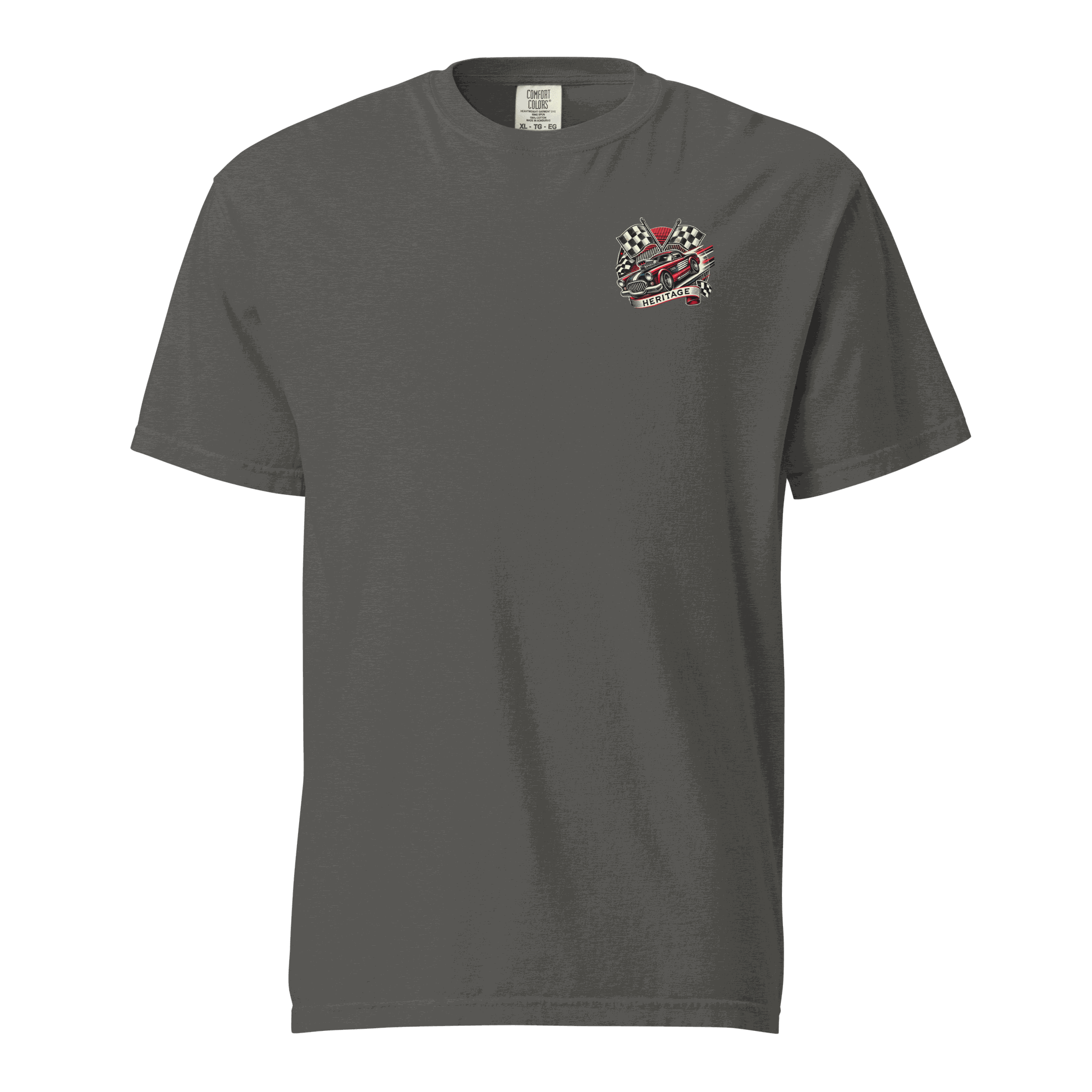 Heritage Classic Car heavyweight unisex t-shirt made of 100% ring-spun cotton