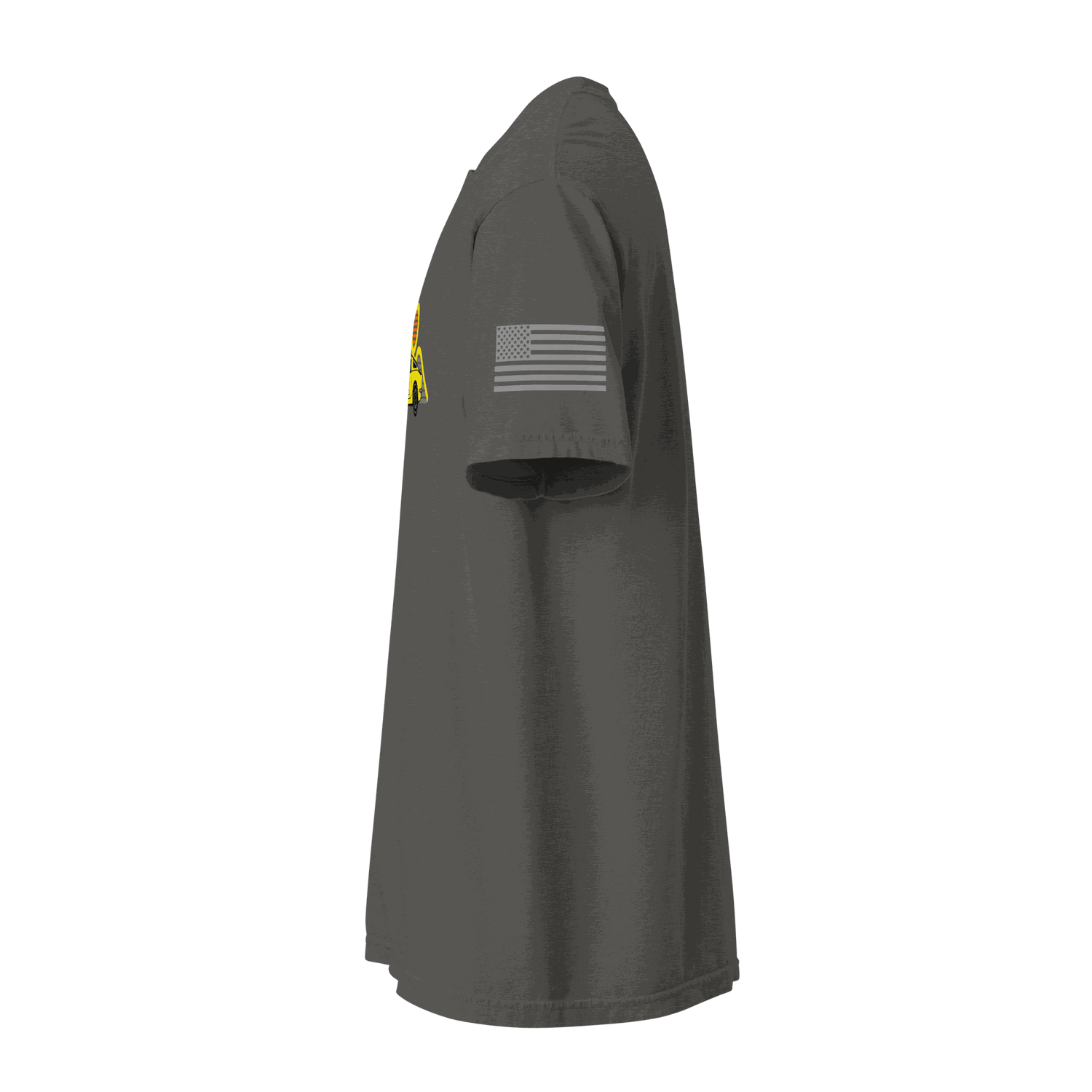 Retro classic Corvette t-shirt gret side