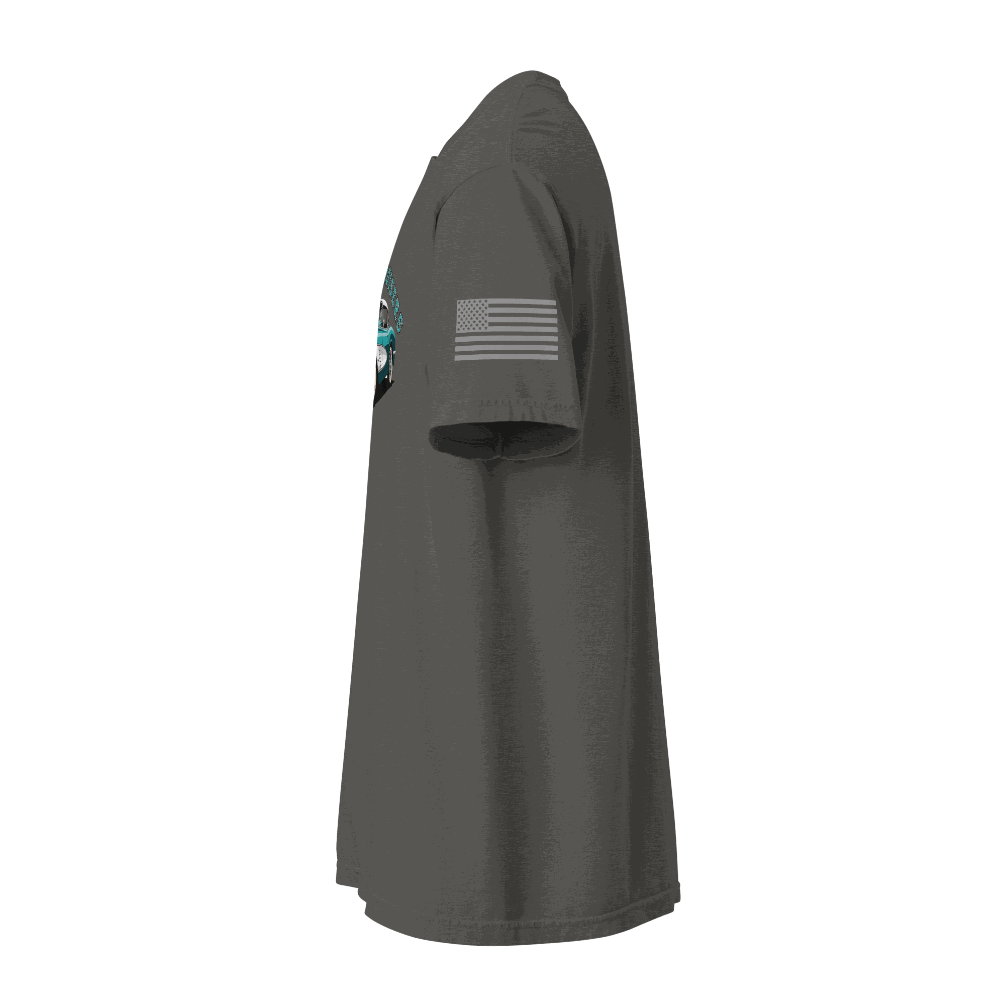 Classic T-Shirt soft cotton unisex tee with durable stitching and relaxed fit in gray