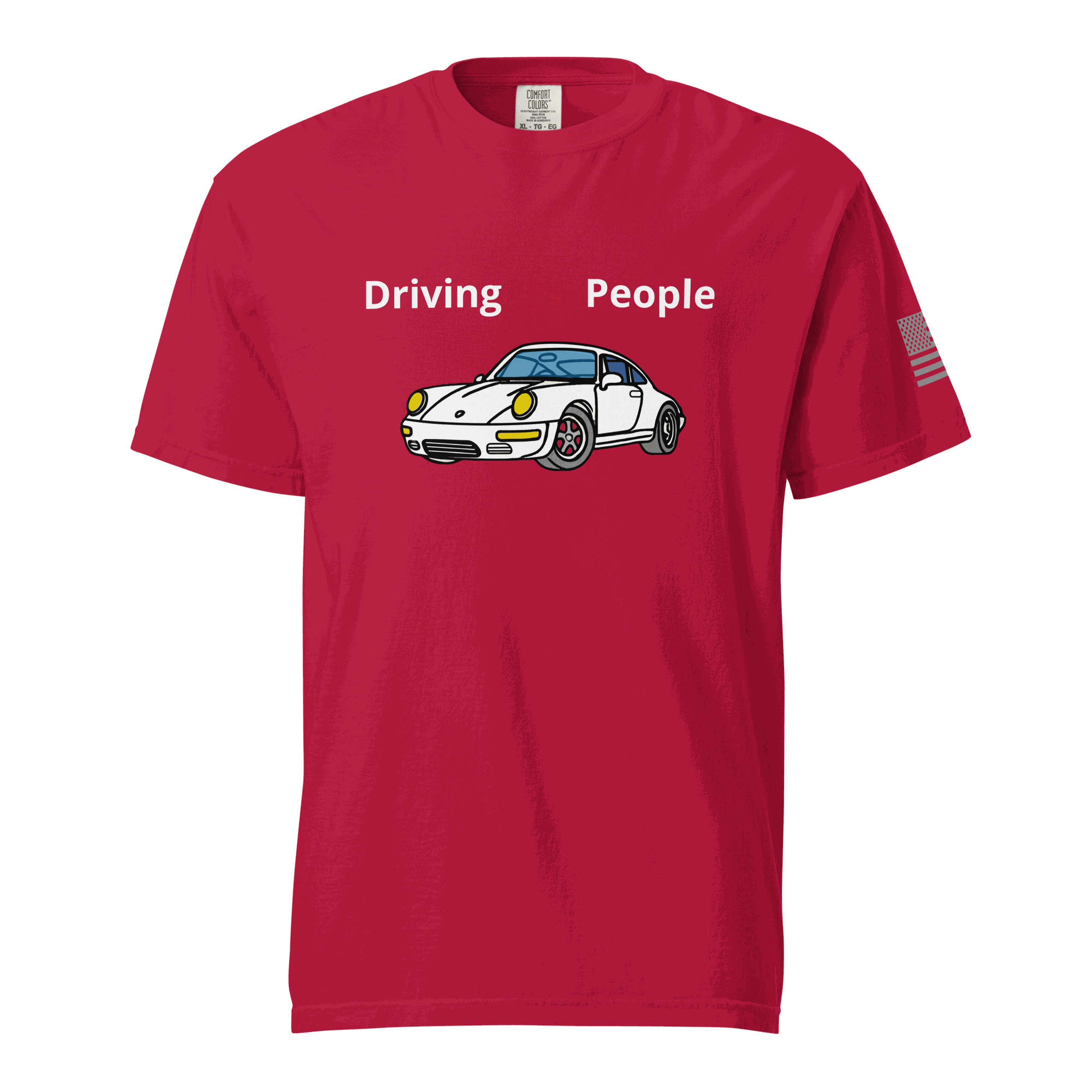 Unisex Car T-shirt with bold graphic print, soft breathable cotton, and relaxed fit for everyday wear