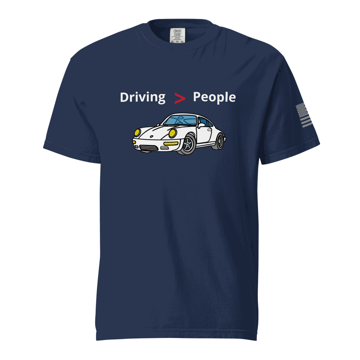 Unisex Car T-shirt with bold graphic print, soft breathable cotton, and durable stitching, perfect for everyday wear and driving.