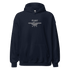 Navy Aviation Pilot Unisex Hoodie with airplane graphic and text "PILOT" on chest
