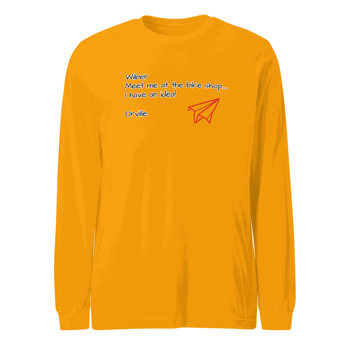 Bike Shop Unisex long sleeve tee in casual style